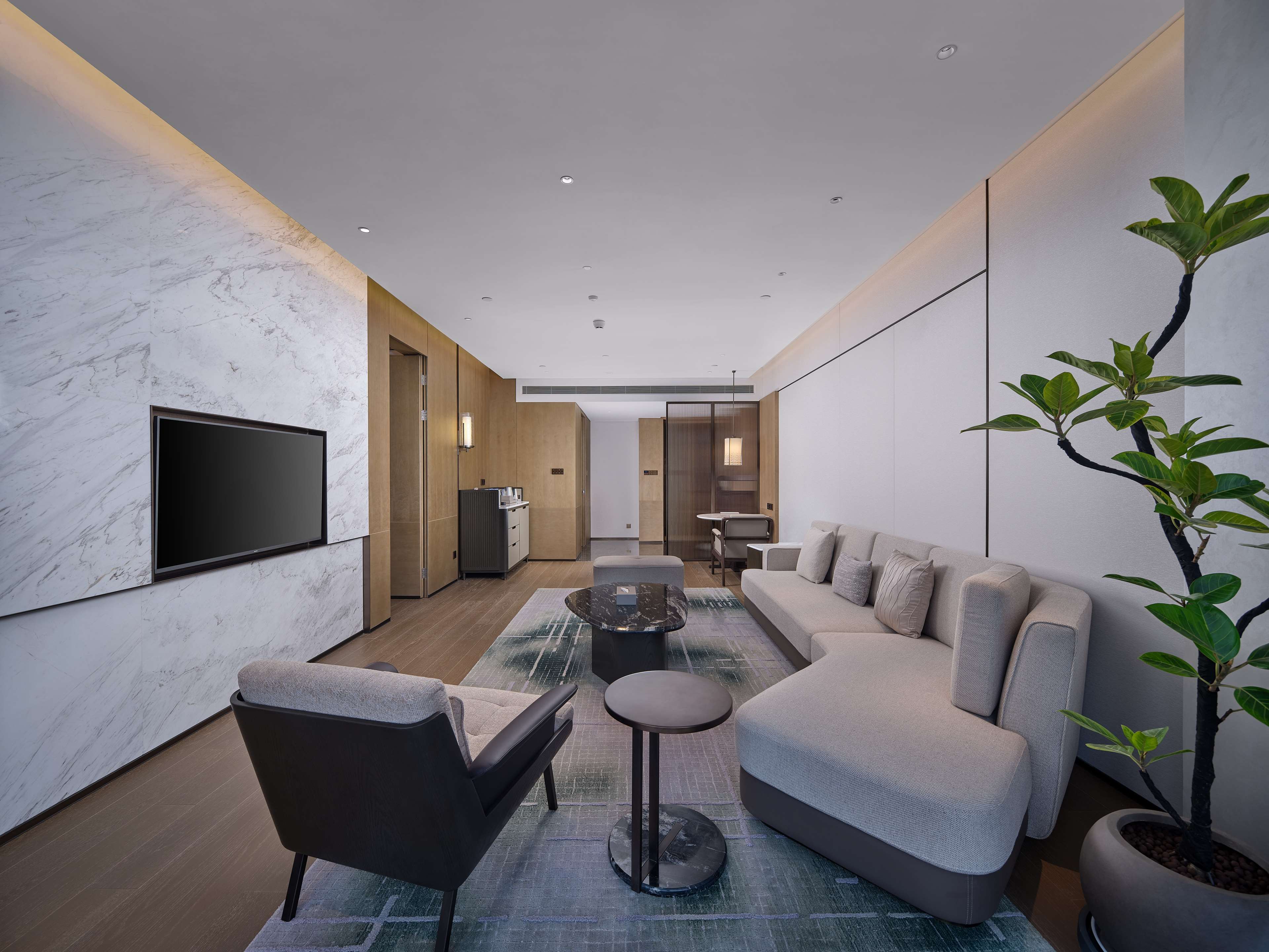 Hilton Jiashan Room Type - KING DELUXE SUITE