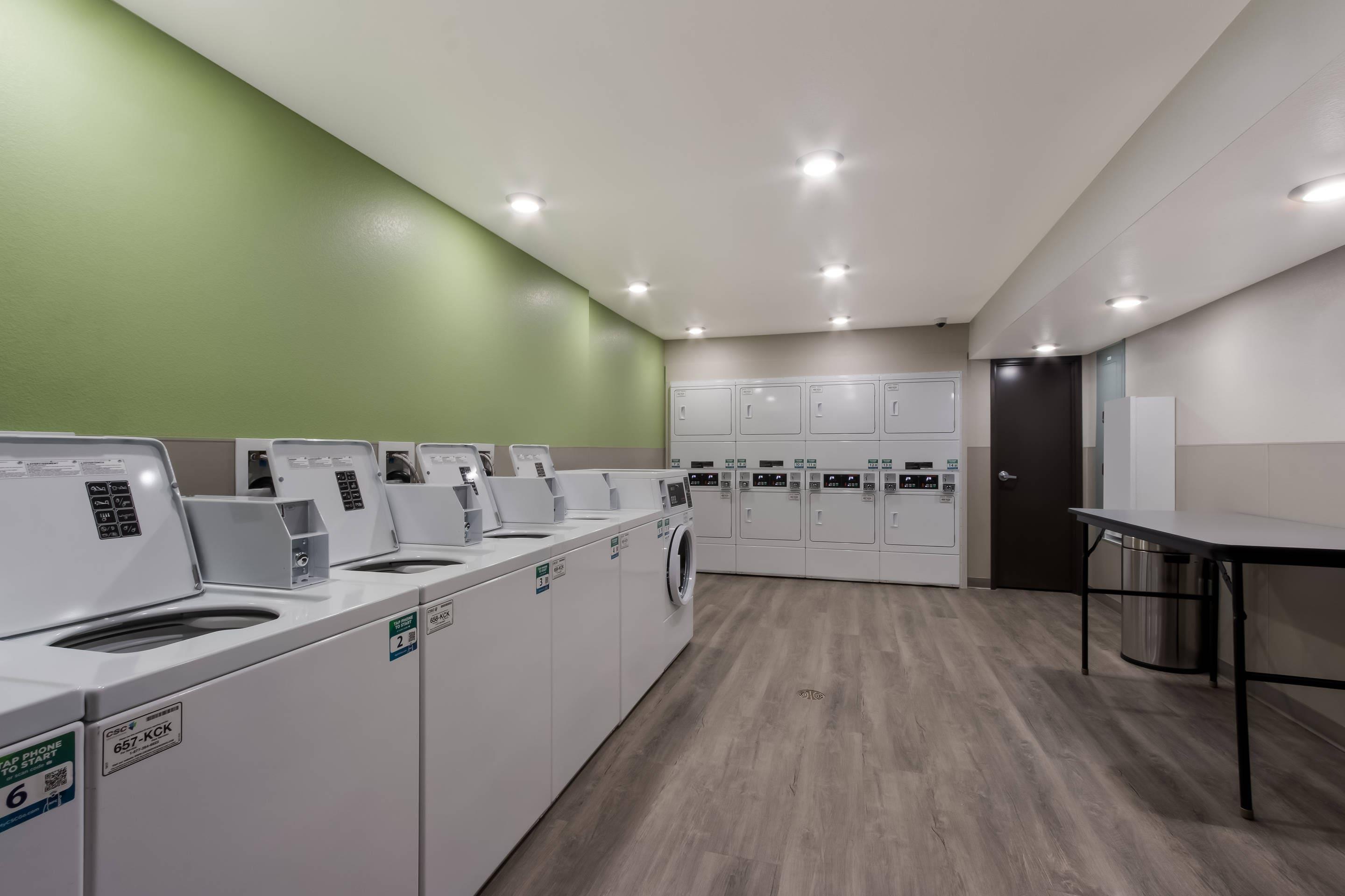 Guest laundry facilities