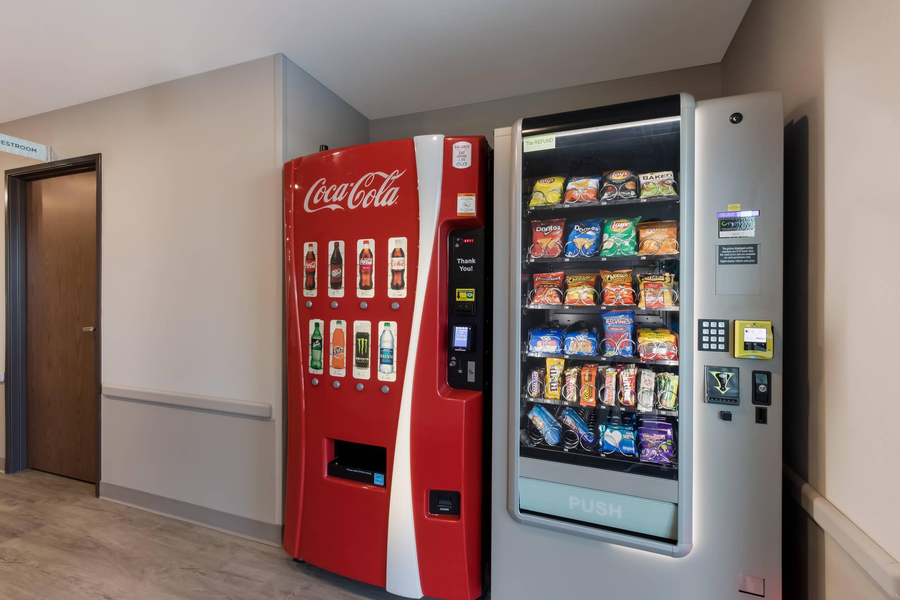 Hotel vending area
