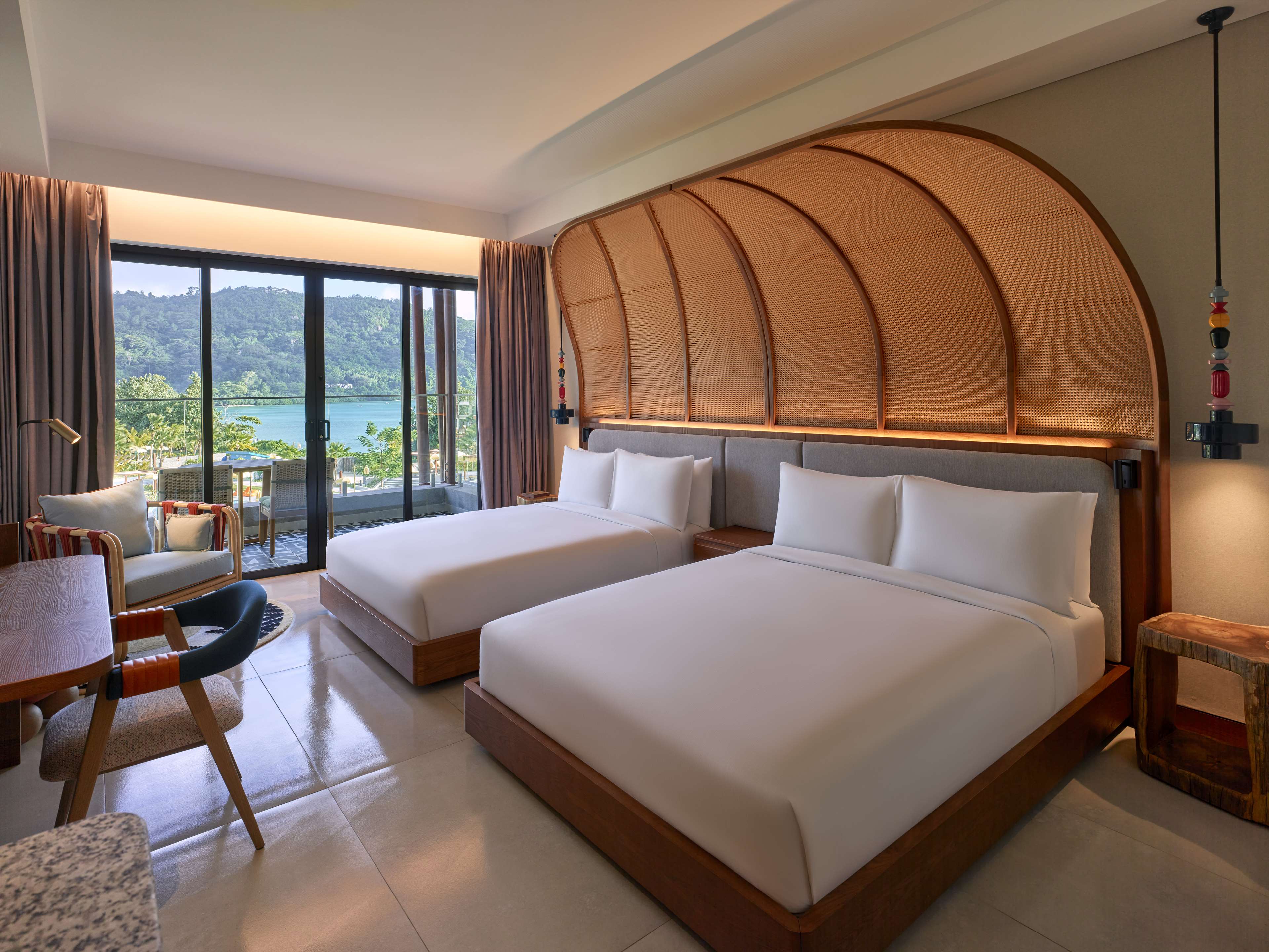 Canopy by Hilton Seychelles Room Type - TWO QUEEN BEDS RM POOL VW