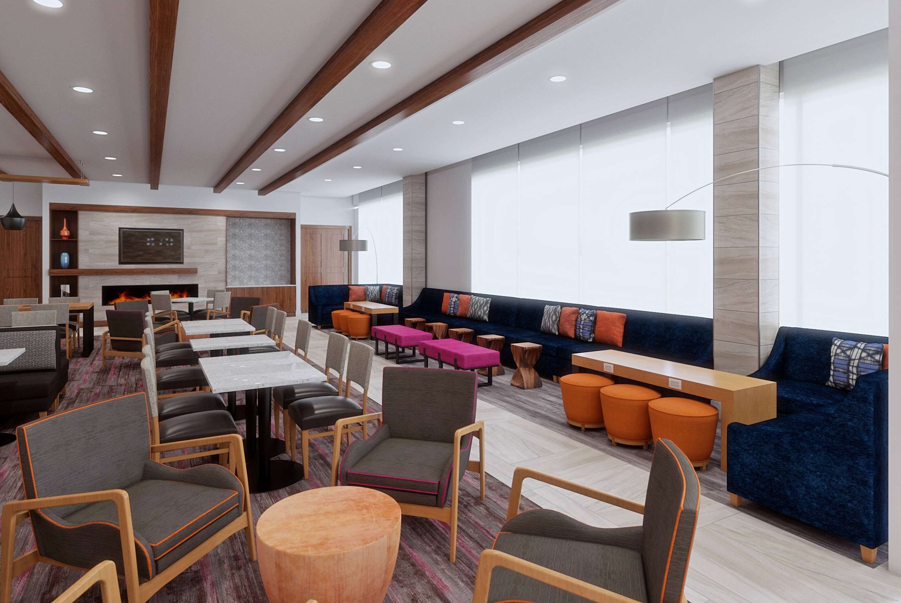 Lobby | La Quinta Inn & Suites By Wyndham Mount Laurel / Moorestown