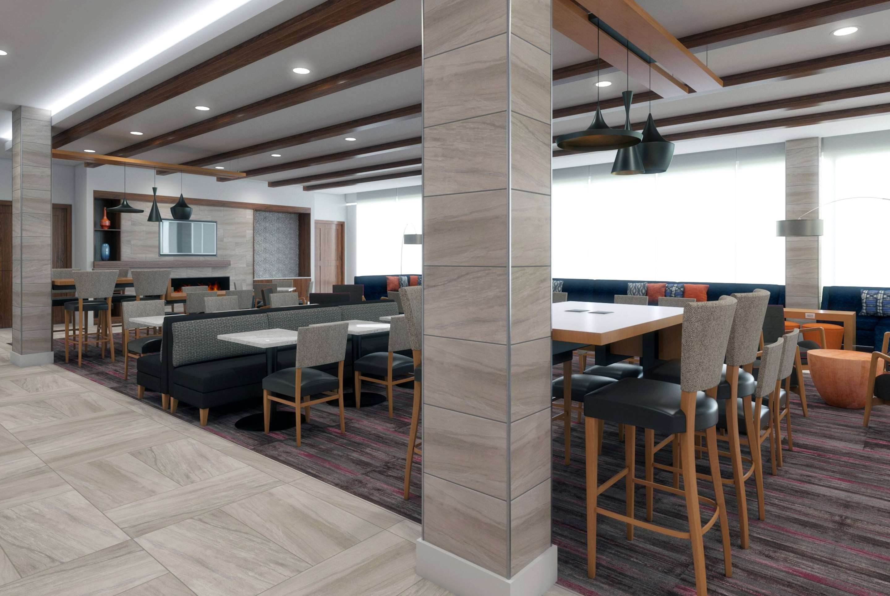 Lobby | La Quinta Inn & Suites By Wyndham Mount Laurel / Moorestown