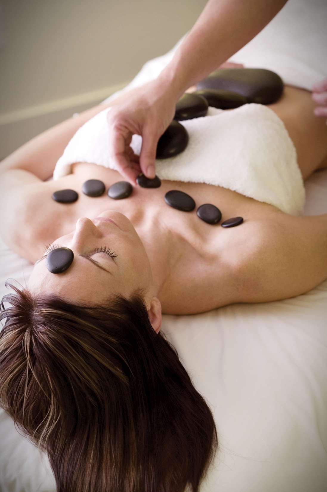 canyon warm stone massage