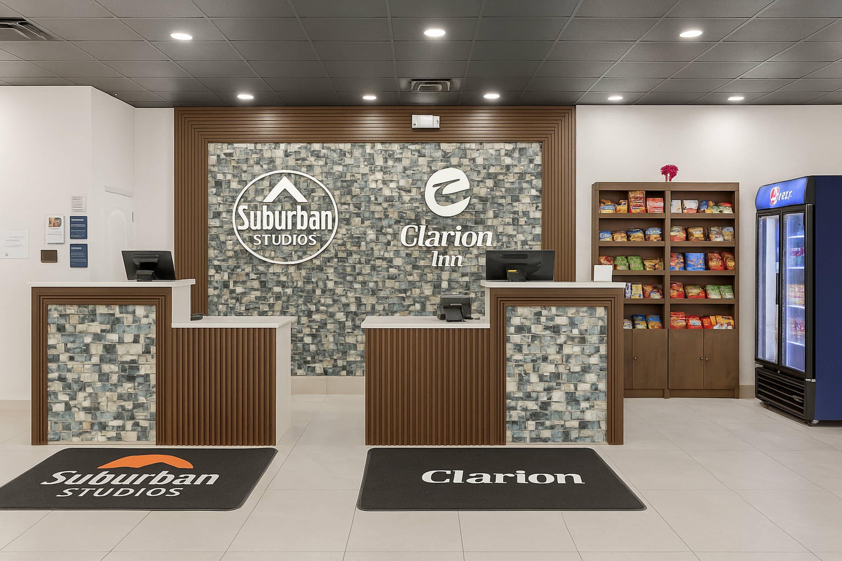 Front desk | Suburban Studios Salt Lake City Airport