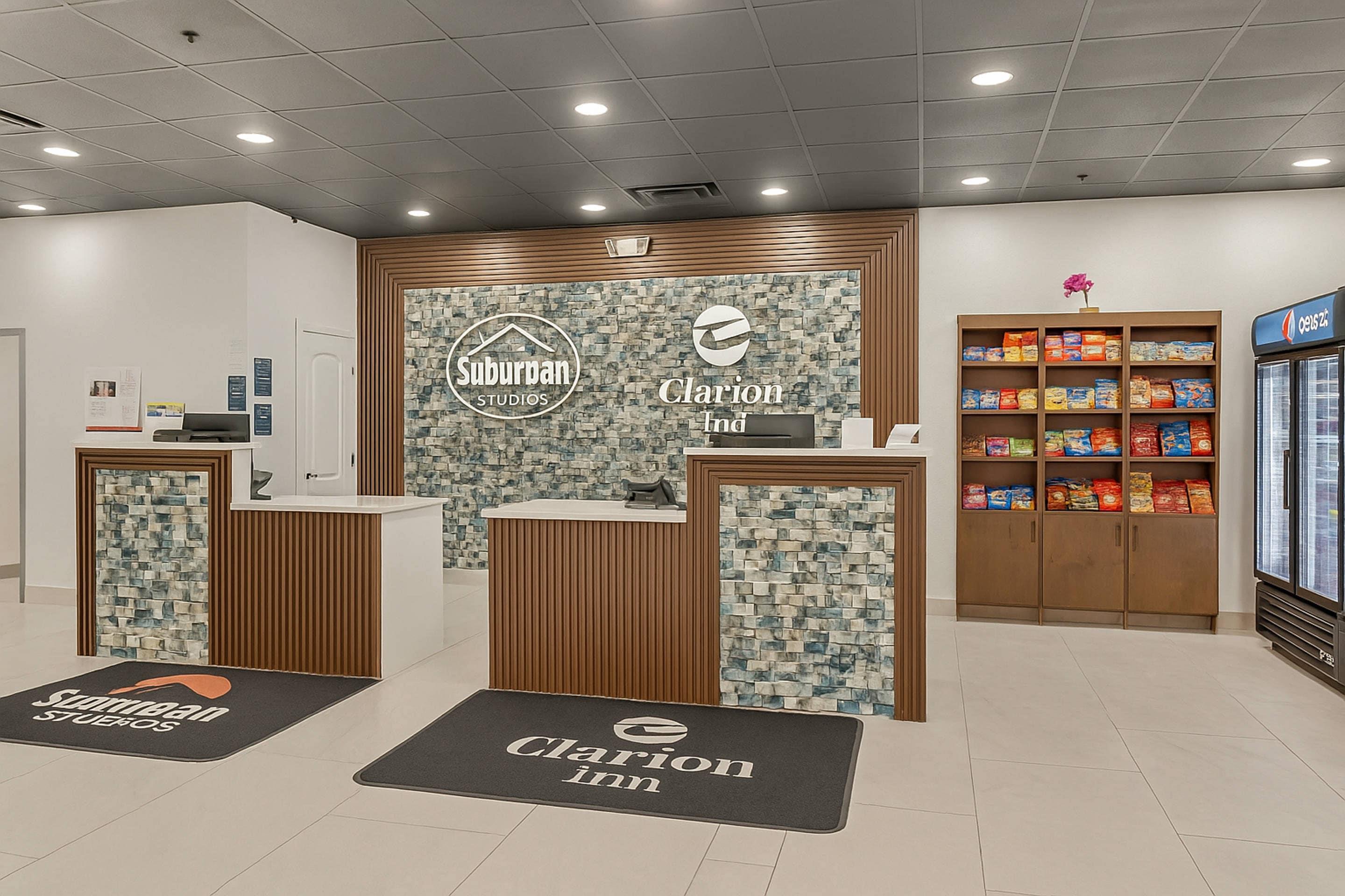 Front desk | Suburban Studios Salt Lake City Airport