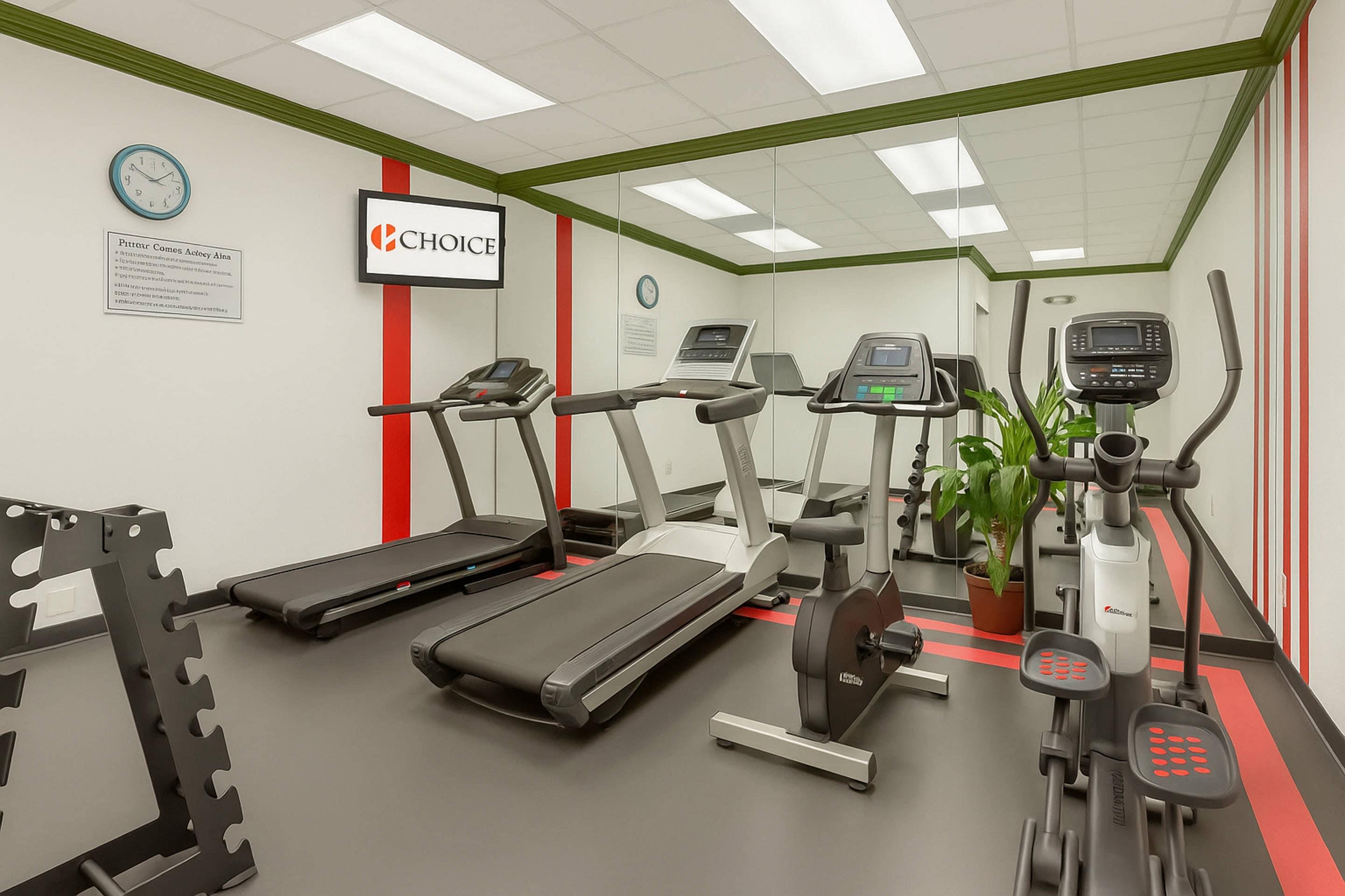 Fitness center | Suburban Studios Salt Lake City Airport