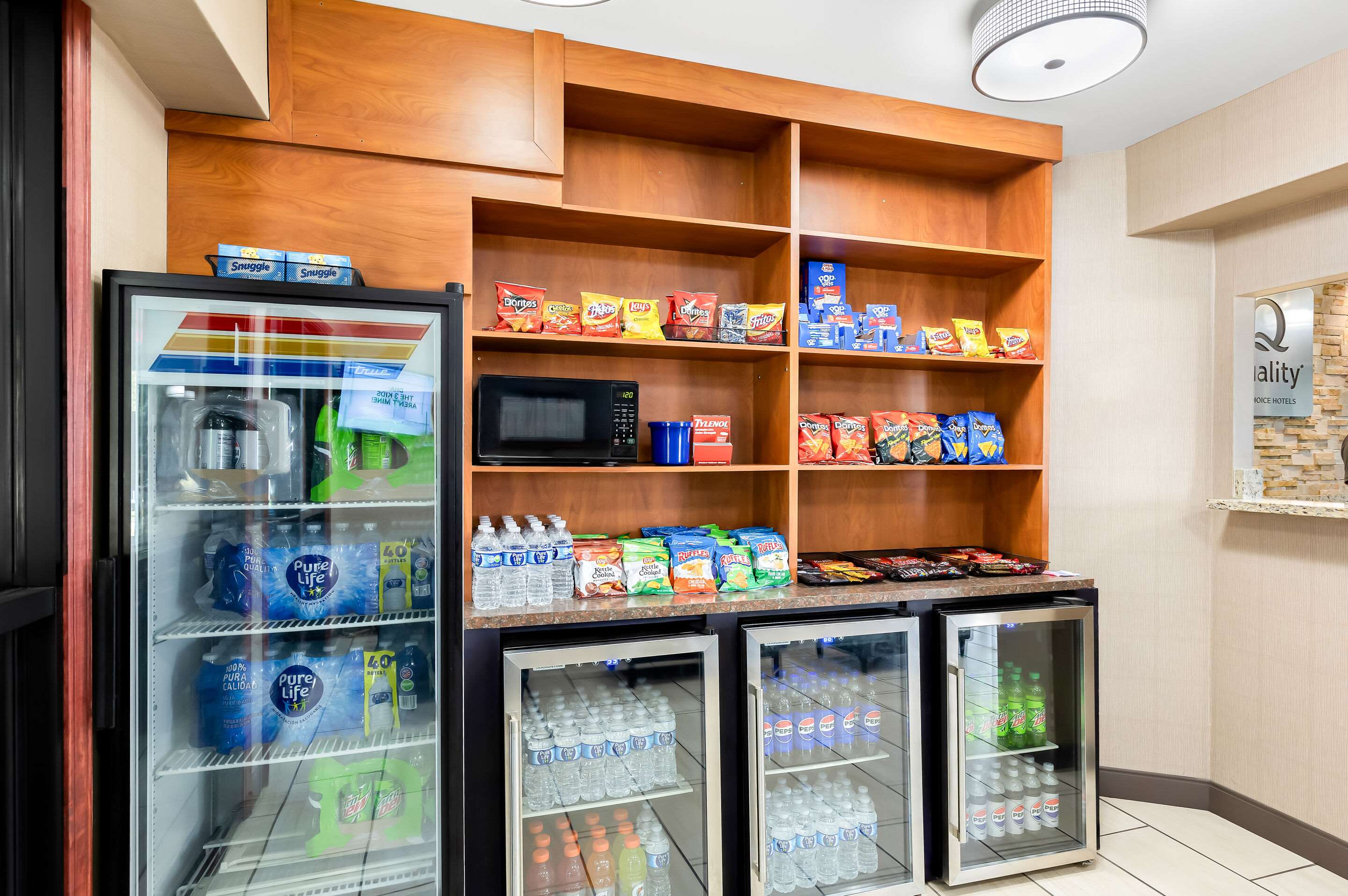 Hotel vending area | Quality Inn