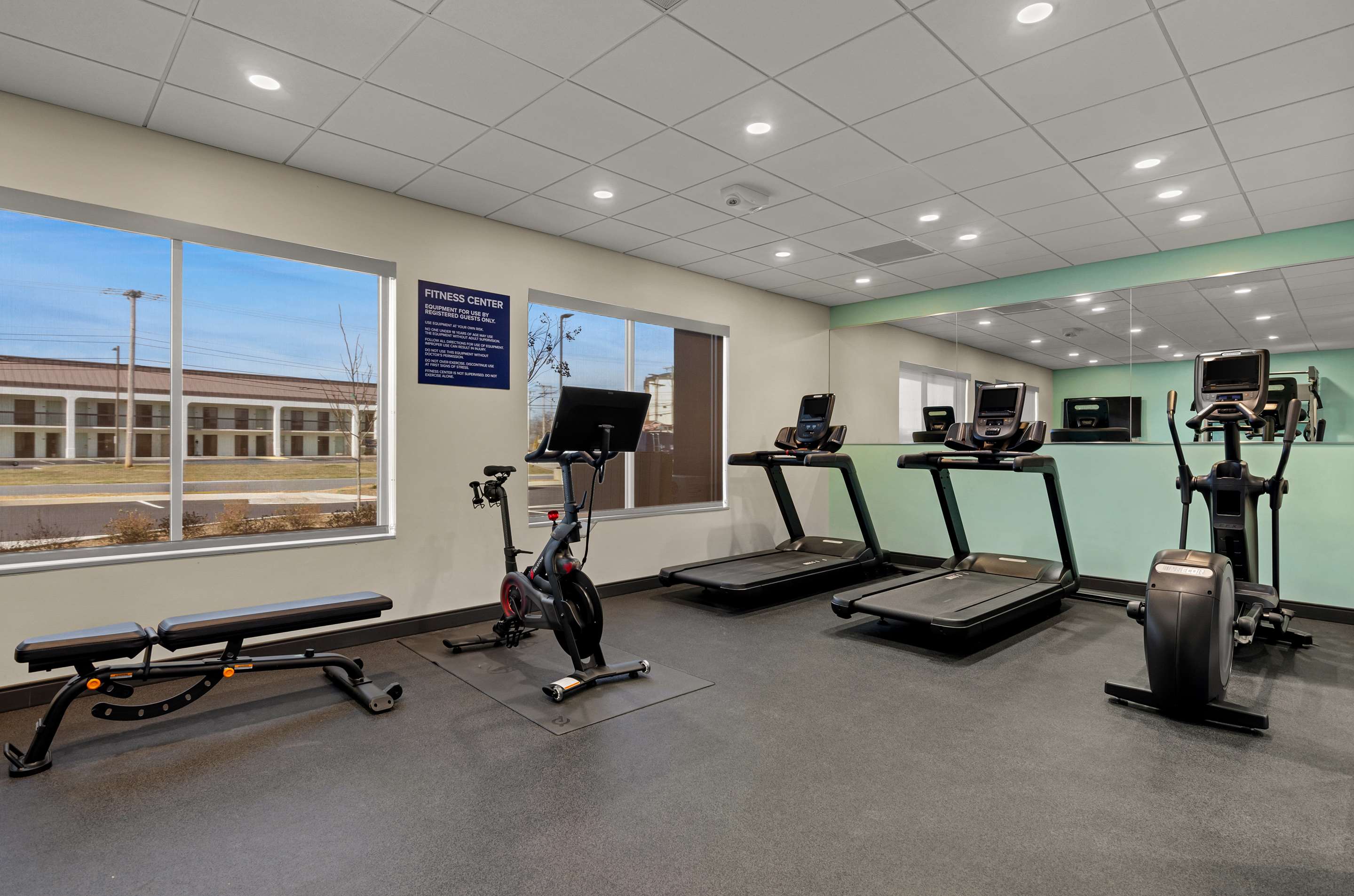 Health club fitness center gym | Tru By Hilton Christiansburg