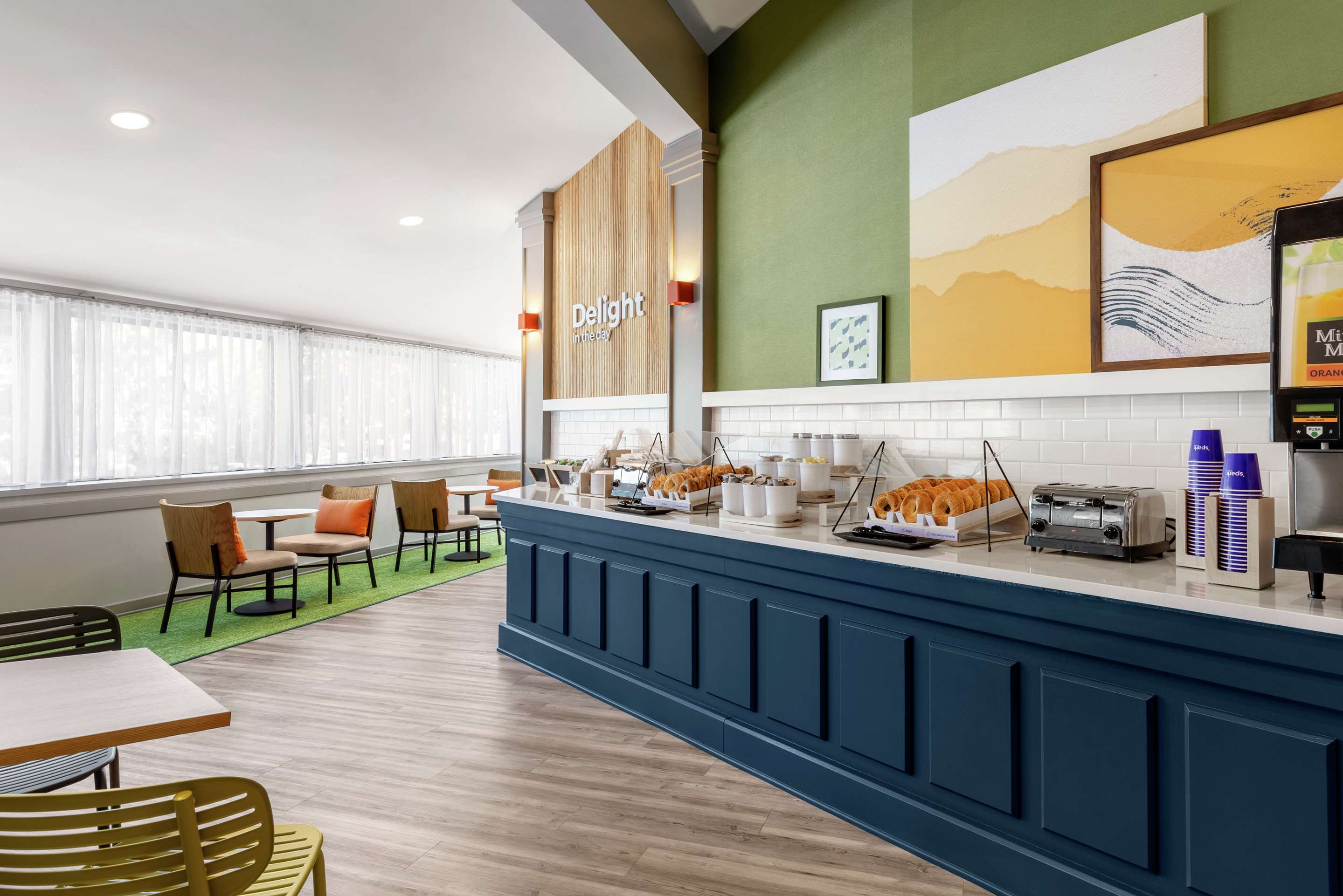 Breakfast Area | Spark by Hilton Mystic Groton