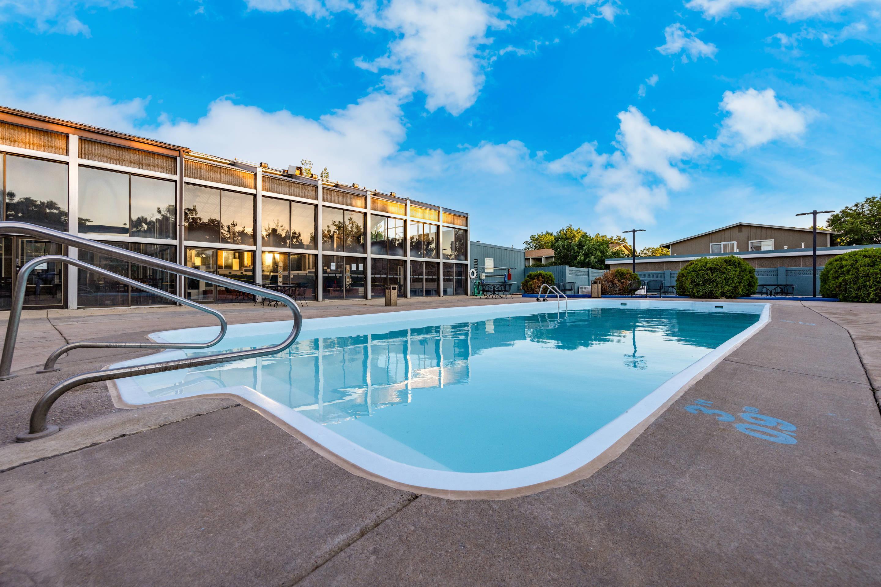 Outdoor pool | Suburban Studios Canon City