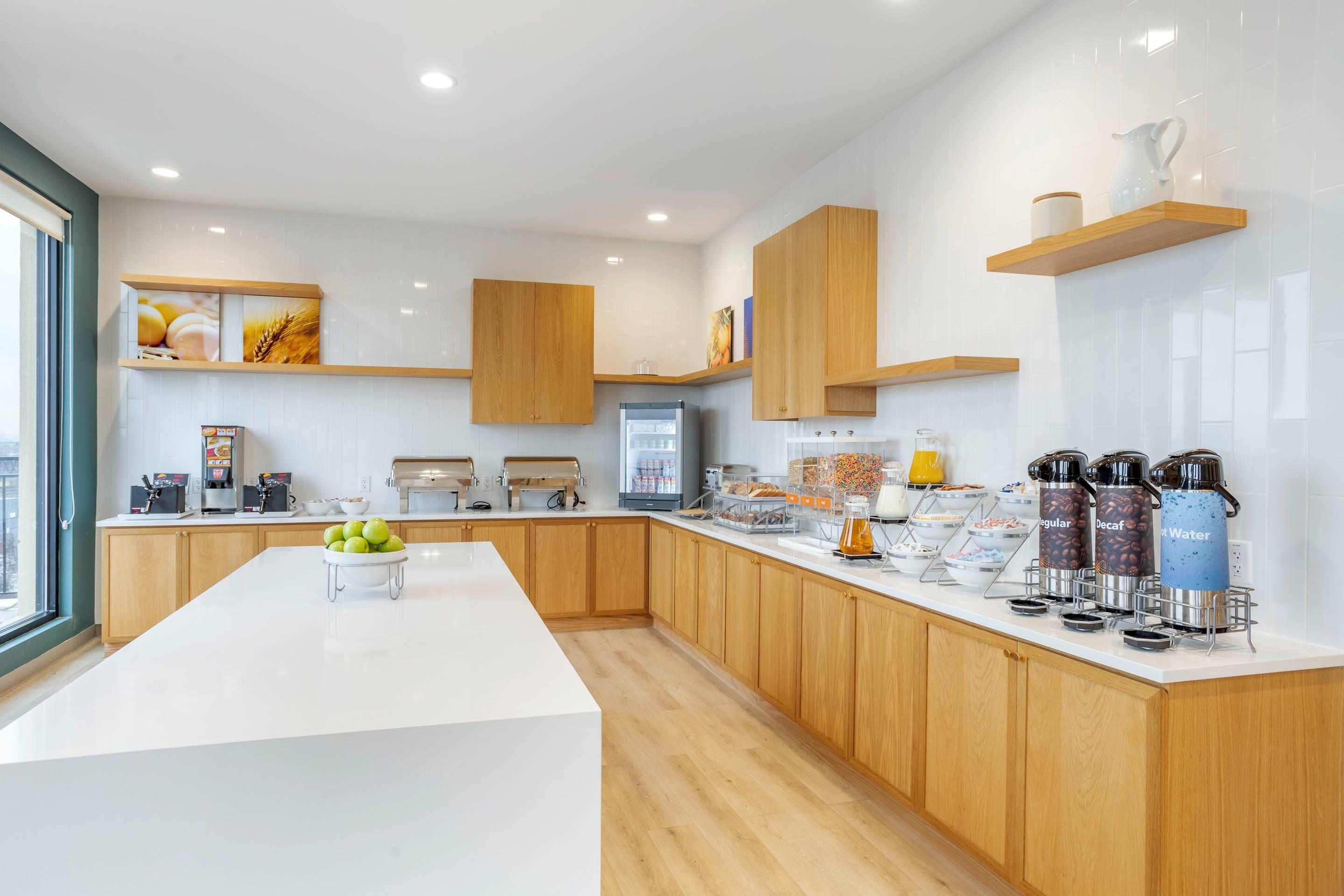 Breakfast counter | Comfort Inn & Suites Newark Liberty International Airport