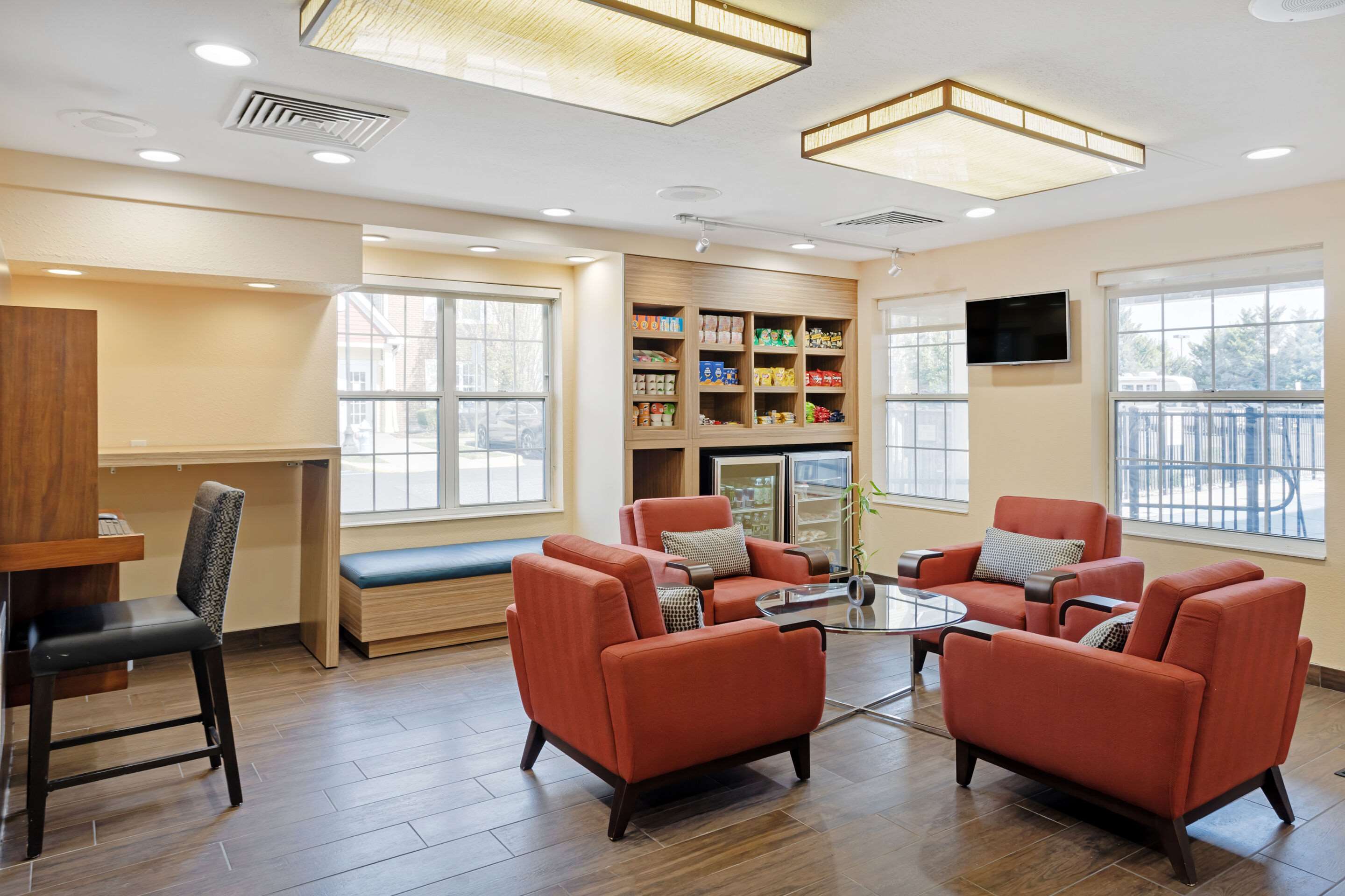 Lobby with sitting area