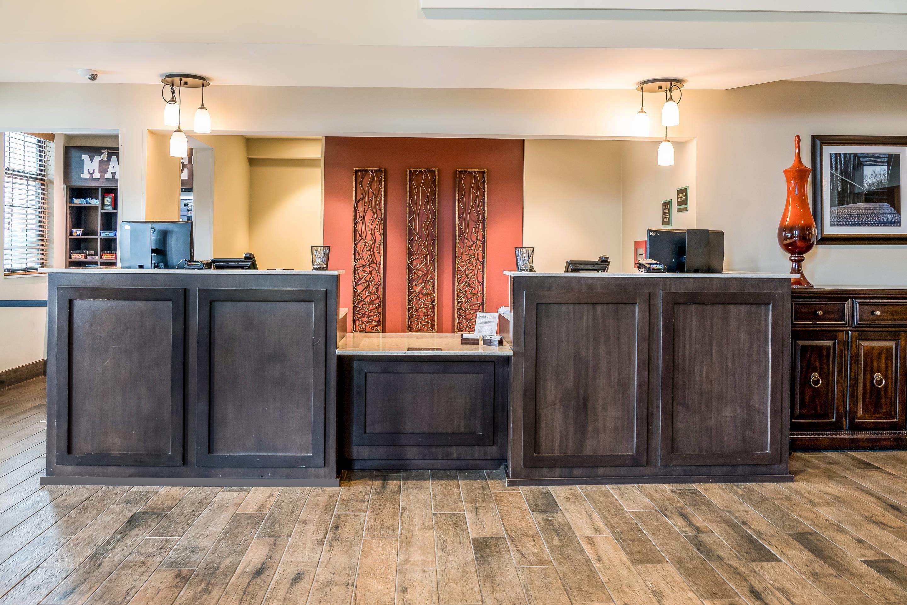 Front desk