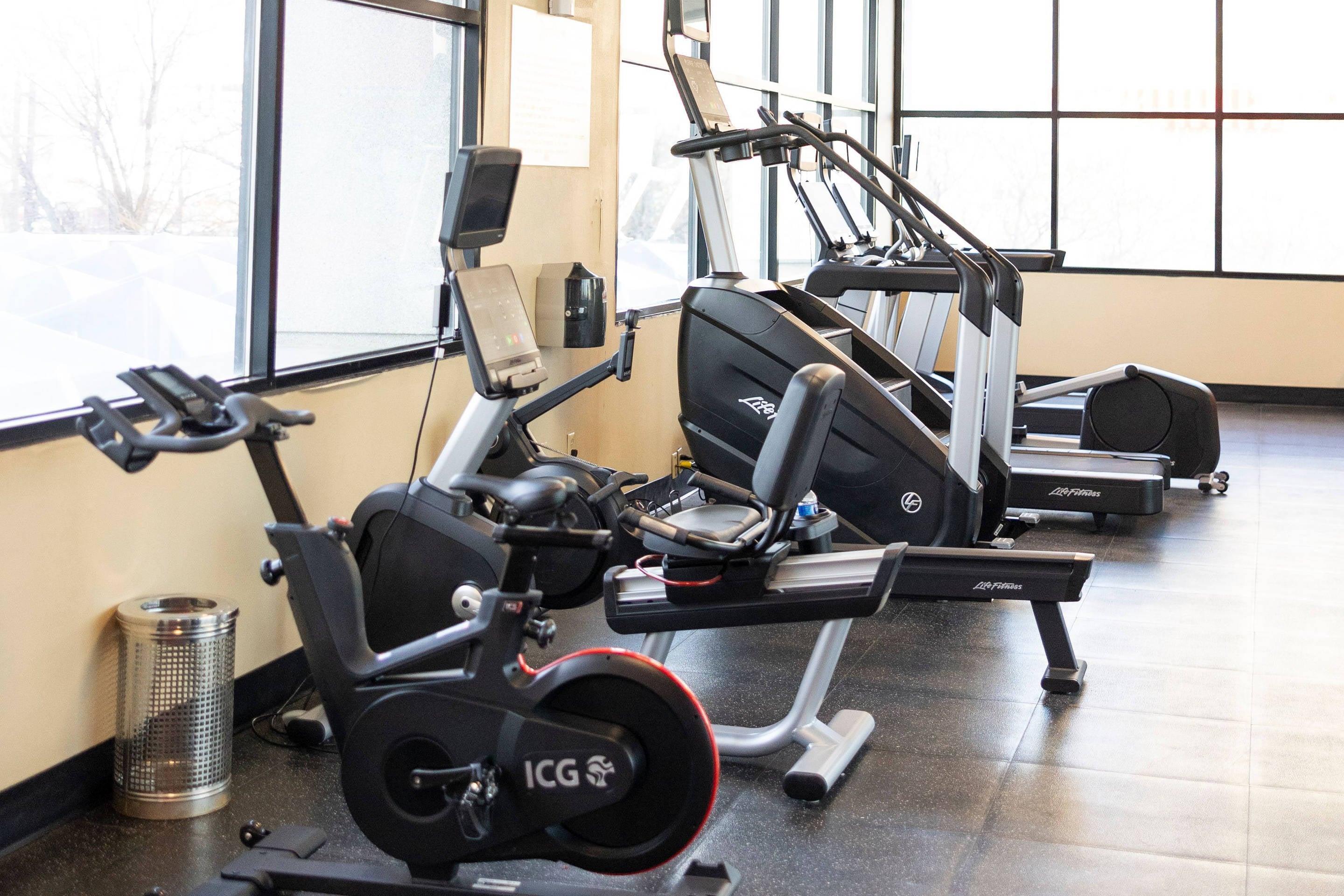 Fitness center | Radisson Hotel Salt Lake City Downtown
