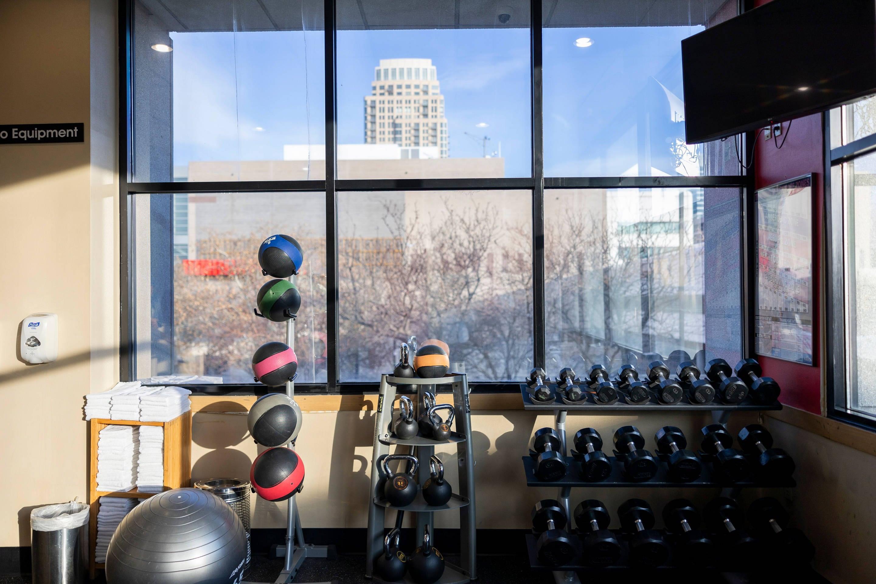 Fitness center | Radisson Hotel Salt Lake City Downtown