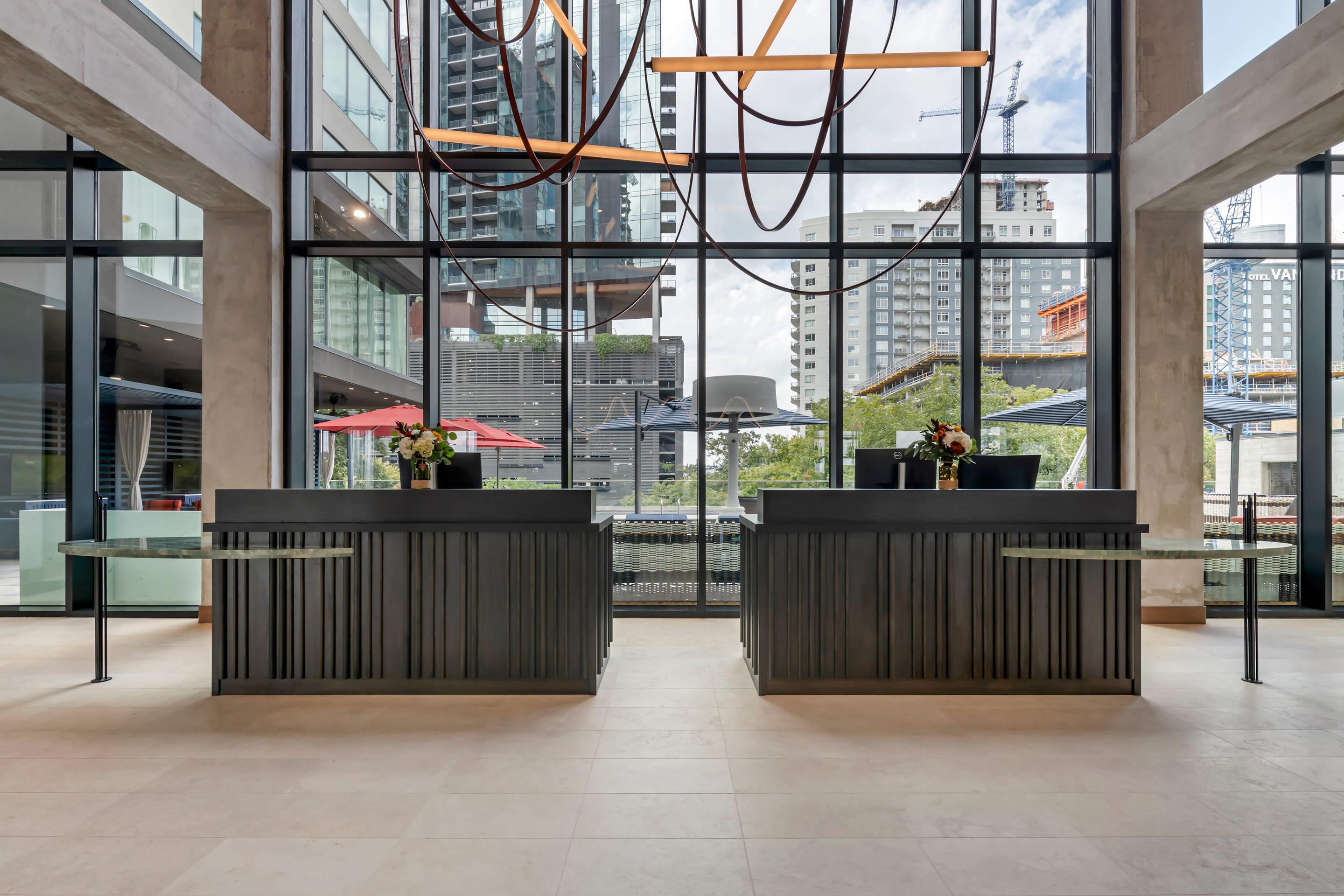 Front desk | Cambria Hotel Austin Downtown