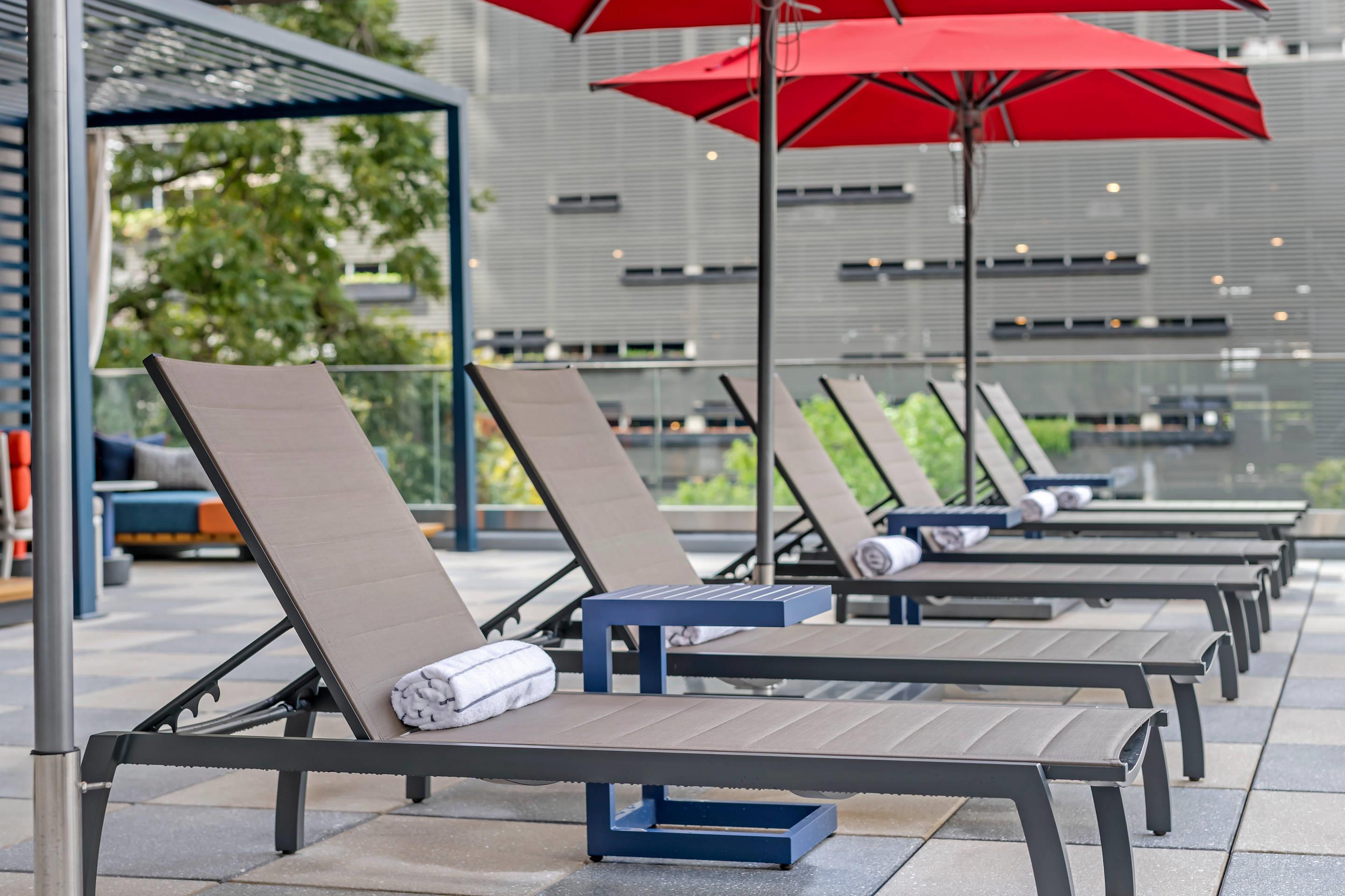 Relax by the pool | Cambria Hotel Austin Downtown