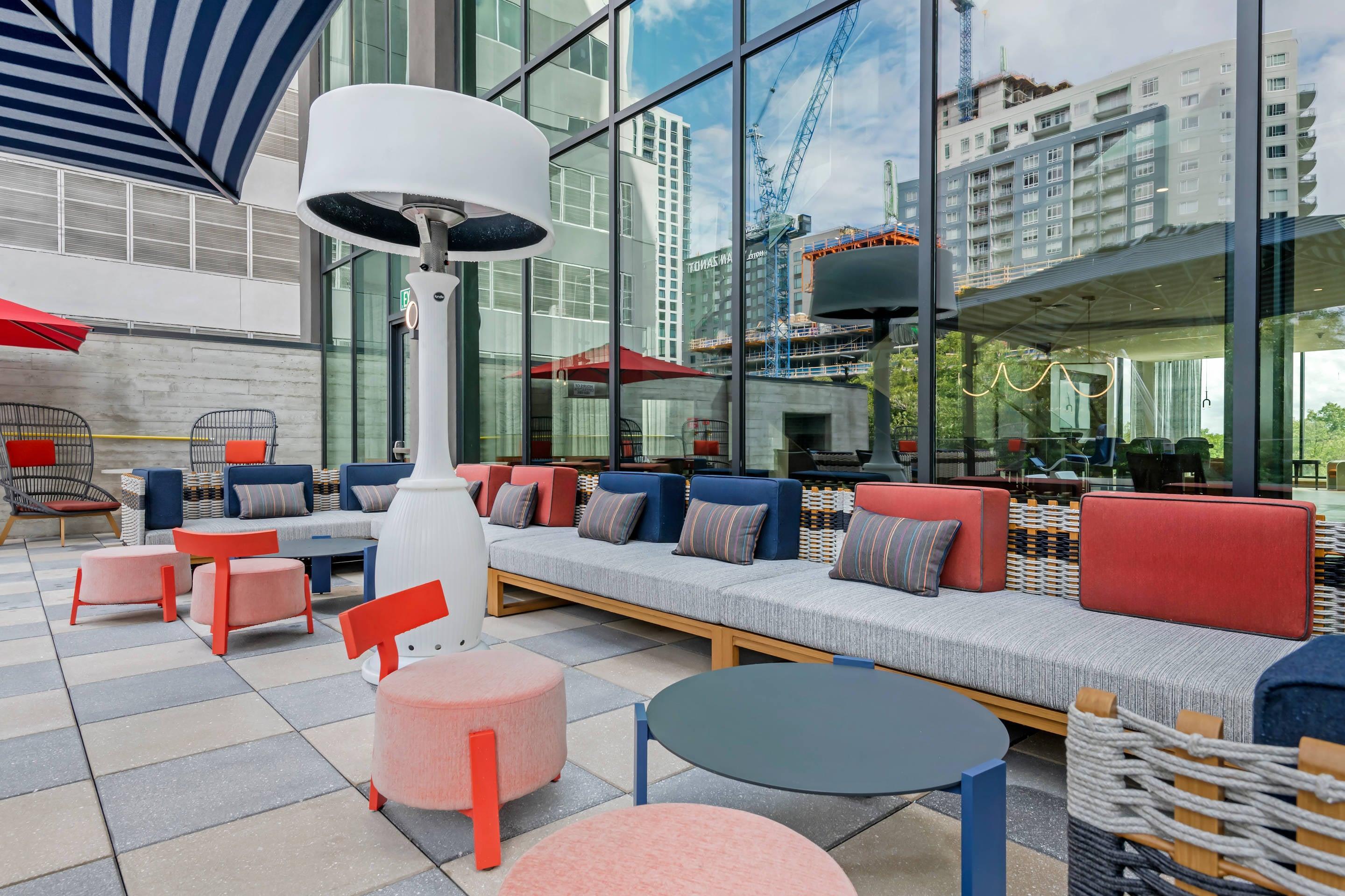Relax by the pool | Cambria Hotel Austin Downtown