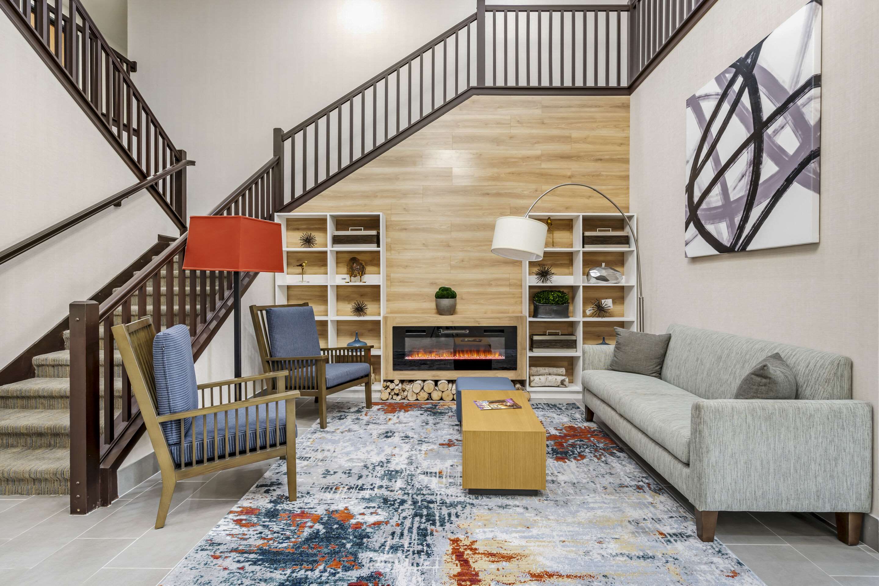 Hotel lobby | Executive Suites - Columbus East