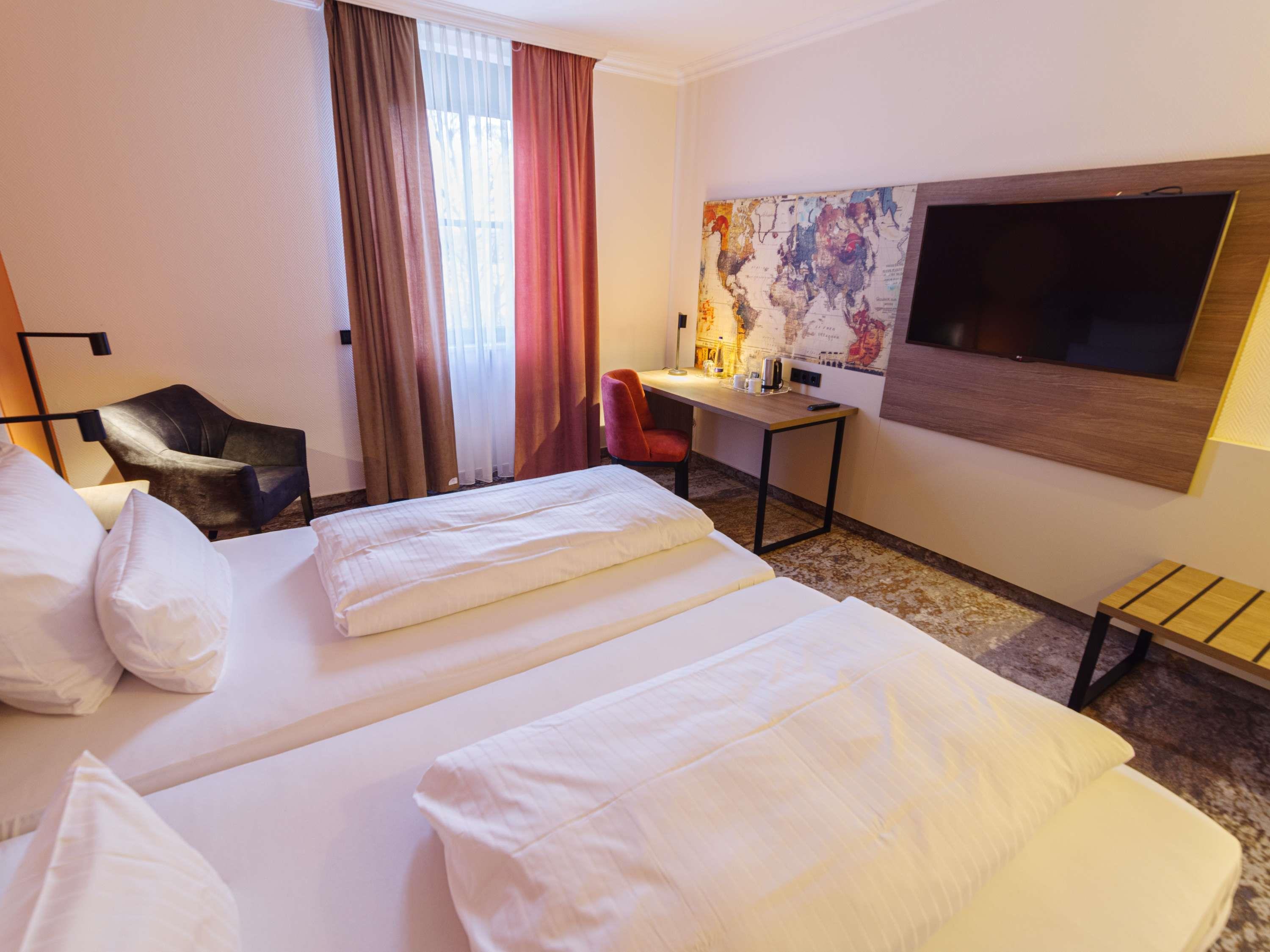 Atomis Hotel Munich Airport by Mercure Room Type - Classic room with 2 single beds