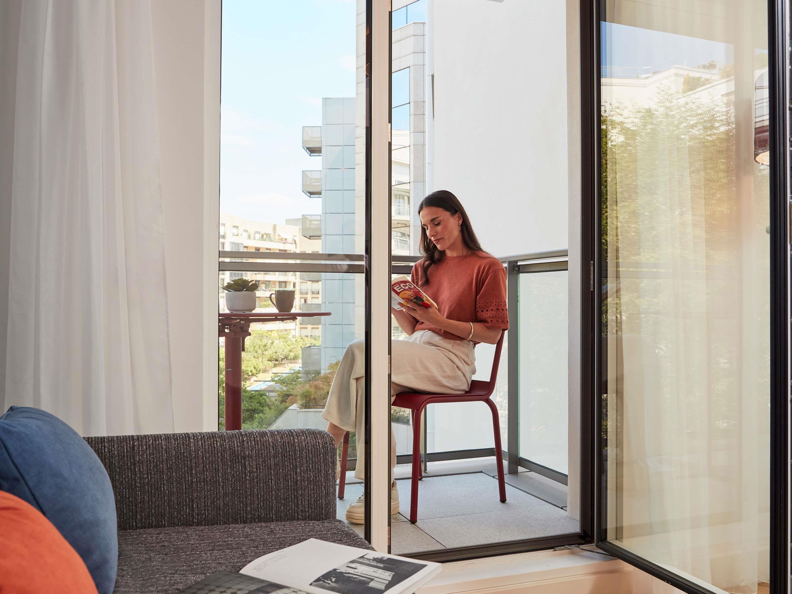 Aparthotel Adagio Paris Boulogne Room Type - Superior 1bedroom apartment for 4 people with a balcony