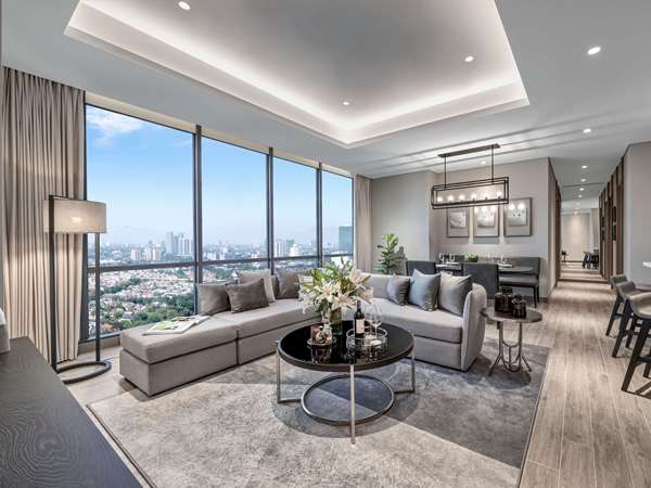 TWO BEDROOMS APARTMENT, 1 King Size Bed