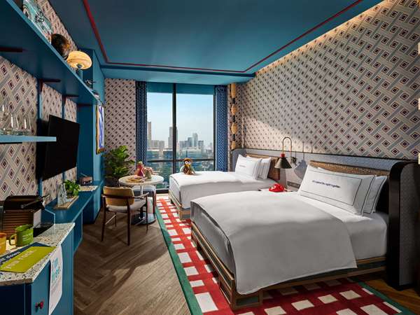 MEDIUM, 2 Single Beds