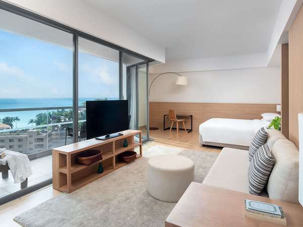 SUITE, 1 king size bed, Balcony, Sea view