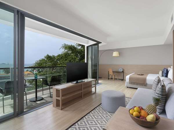 SUITE, 1 king size bed, Balcony, Sea view