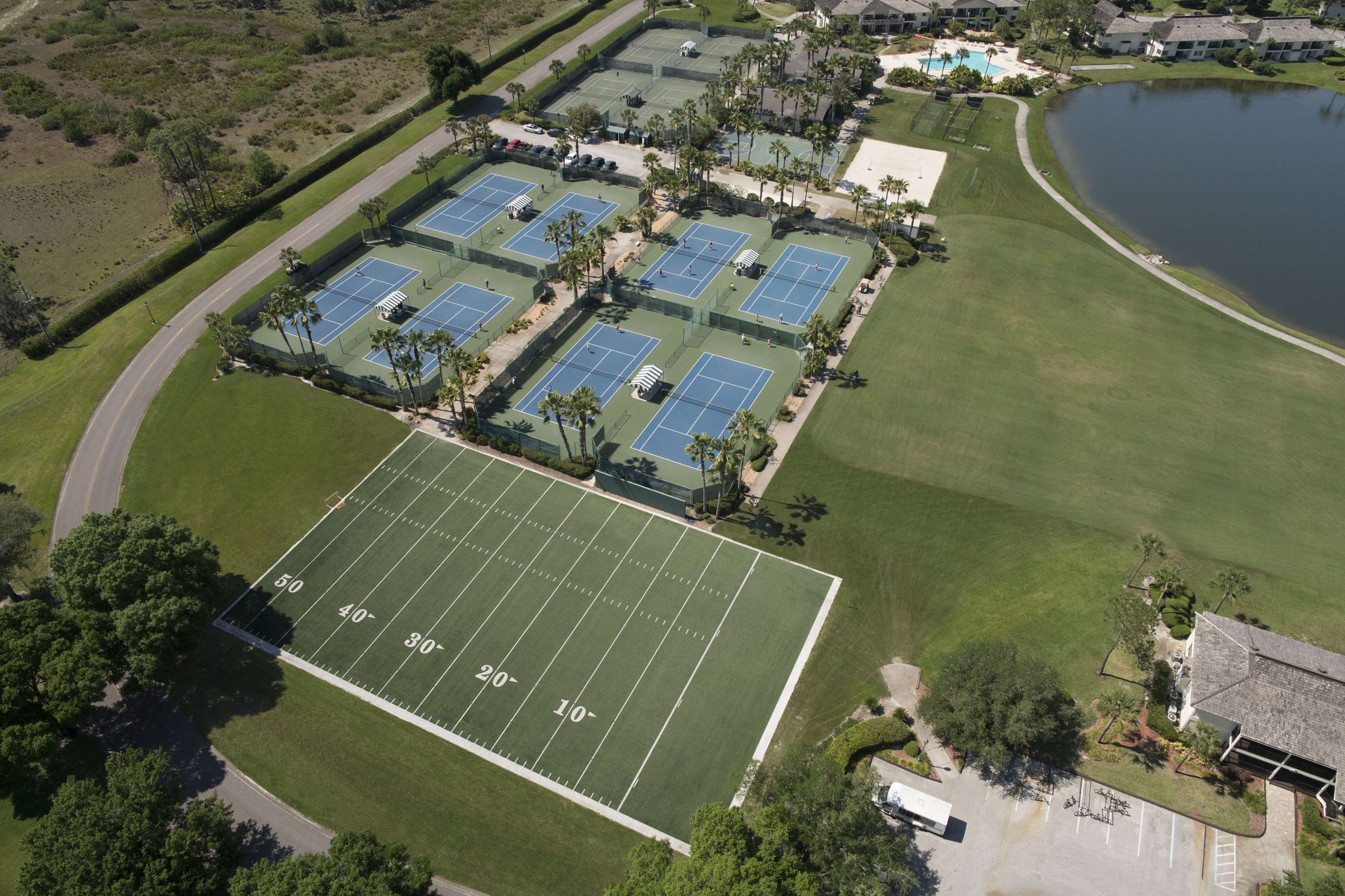 Sports Village Aerial