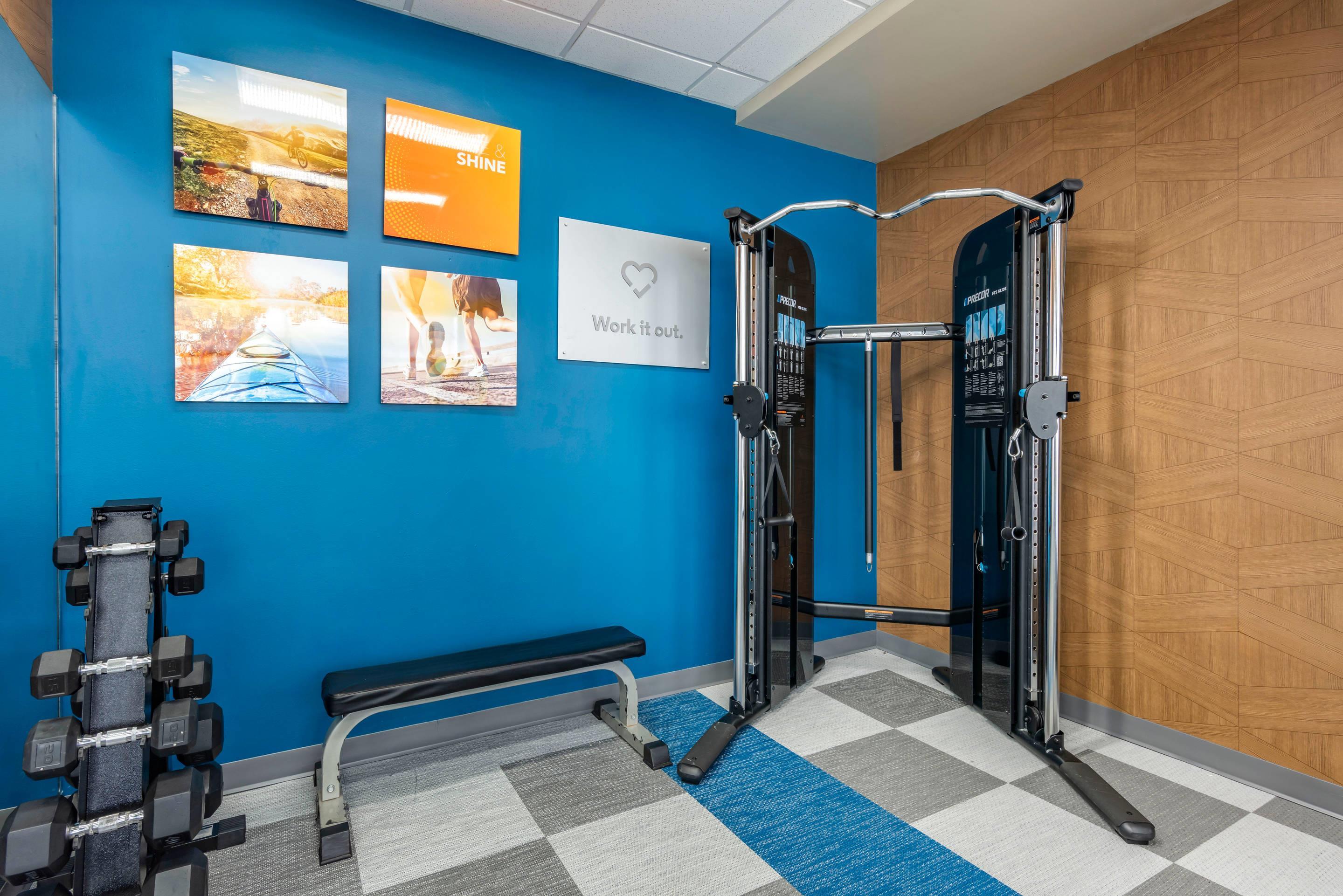 Fitness center | Mainstay Suites Ocean City West