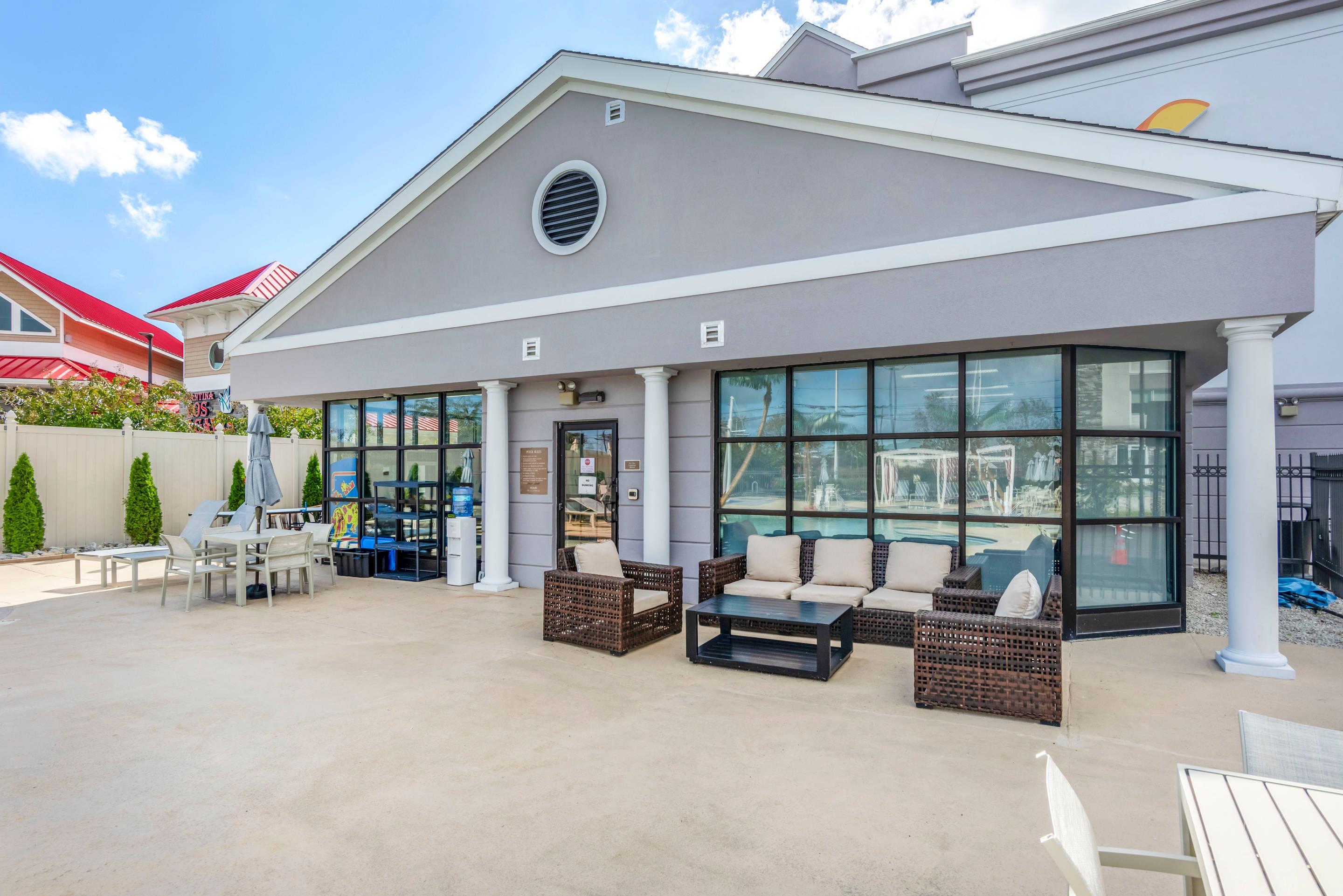 Relax by the pool | Mainstay Suites Ocean City West