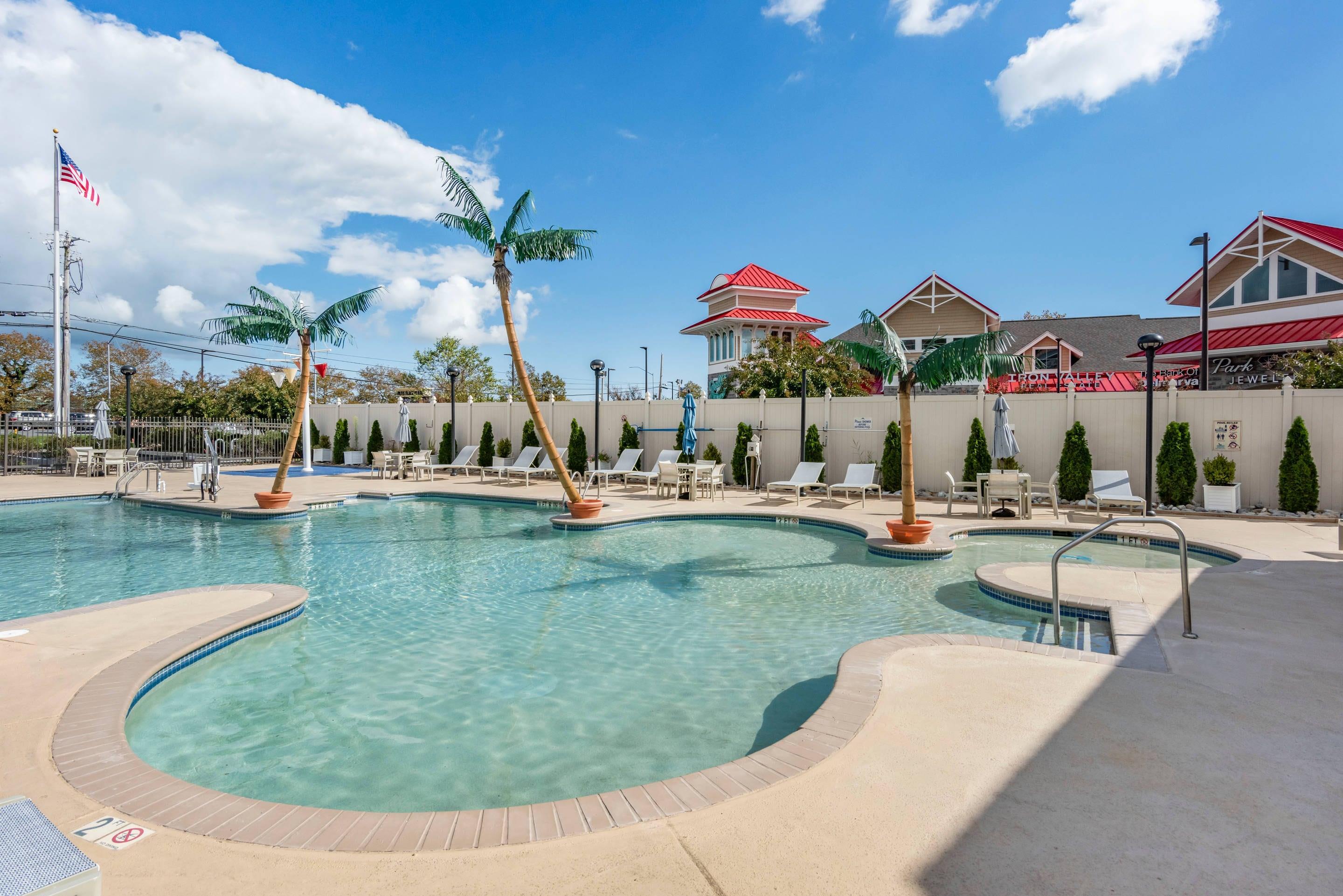 Relax by the pool | Mainstay Suites Ocean City West
