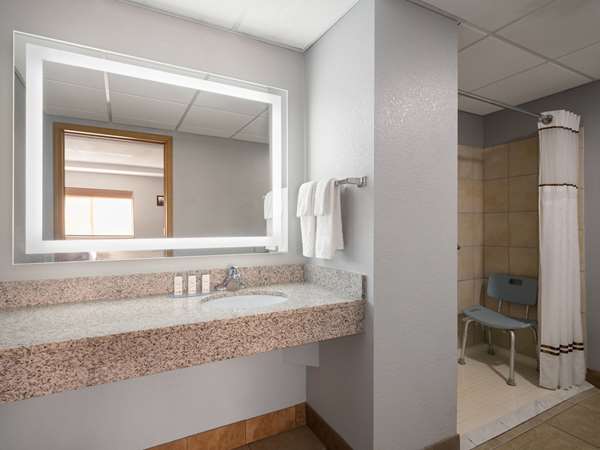 1 Queen Bed, Mobility/Hearing Accessible Room, Roll-In Shower, Non-Smoking