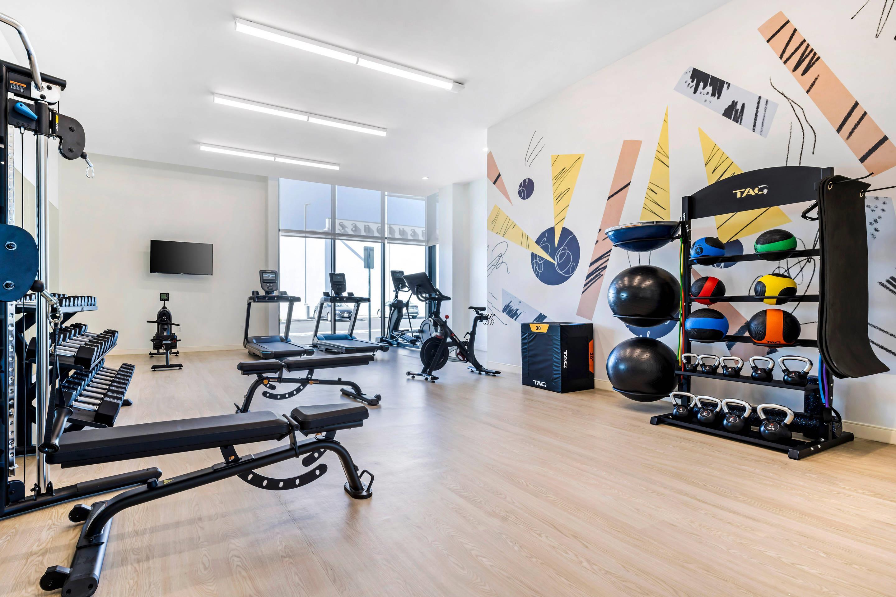 Fitness center | Cambria Hotel Burbank Airport