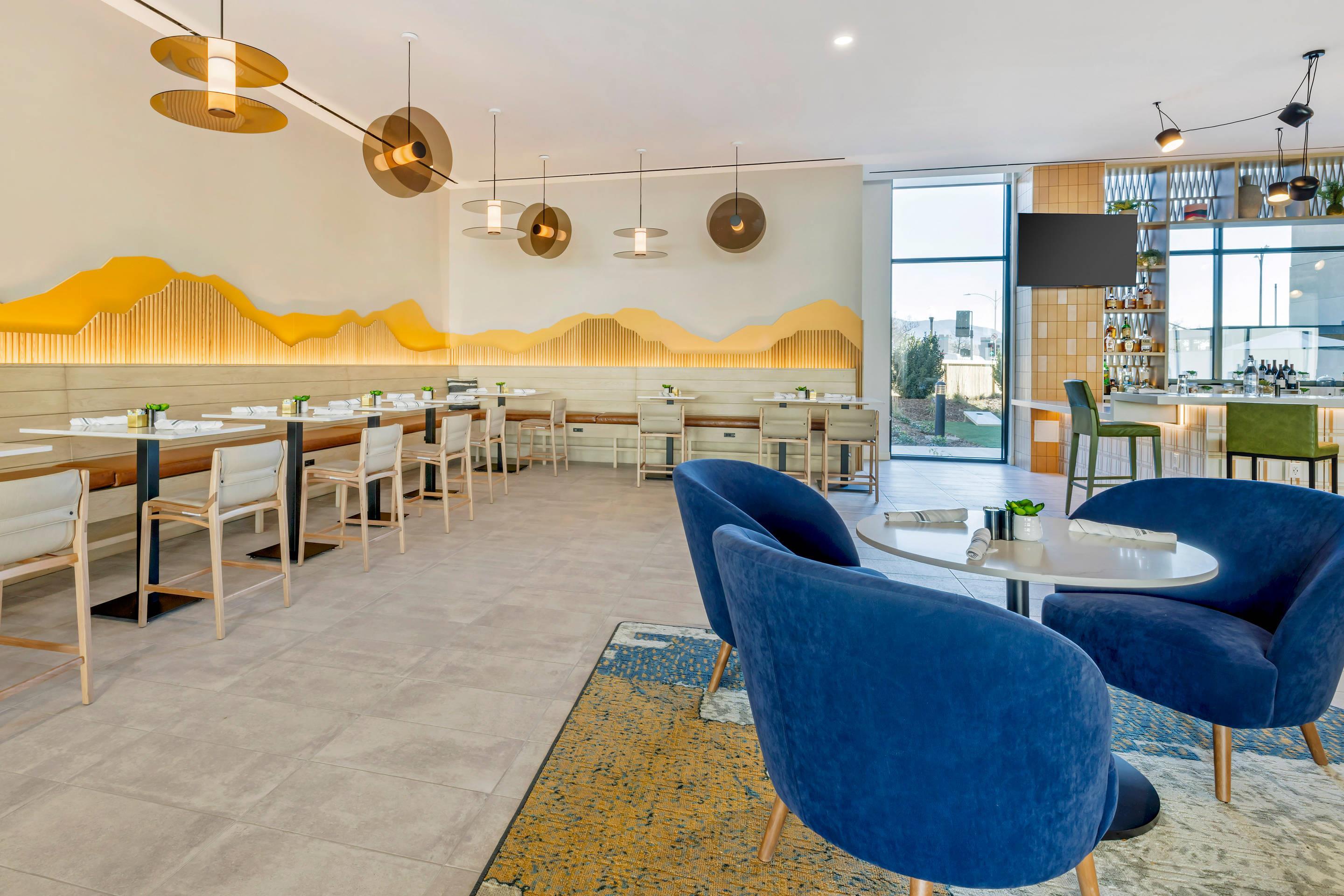 On-site restaurant | Cambria Hotel Burbank Airport