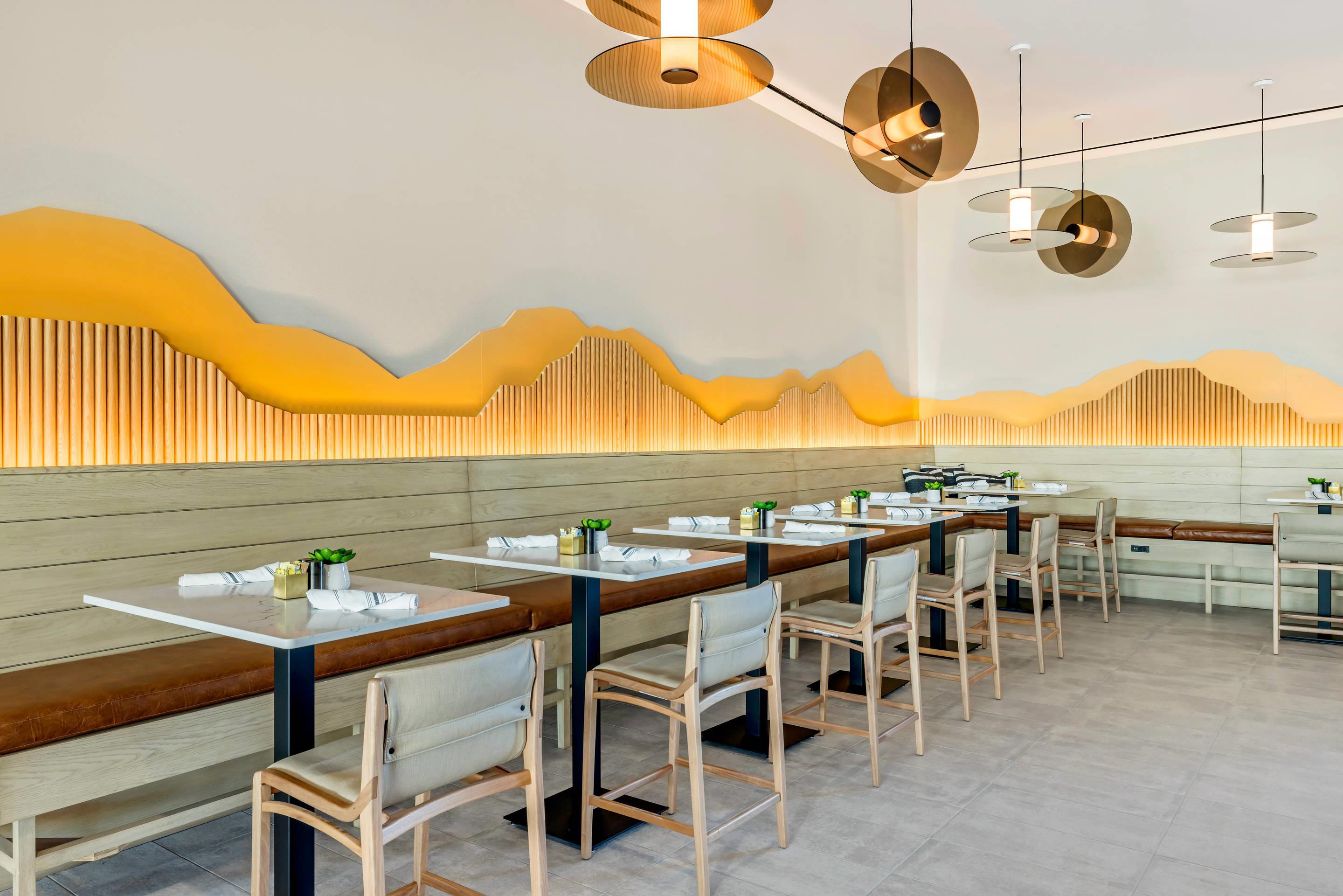 On-site restaurant | Cambria Hotel Burbank Airport