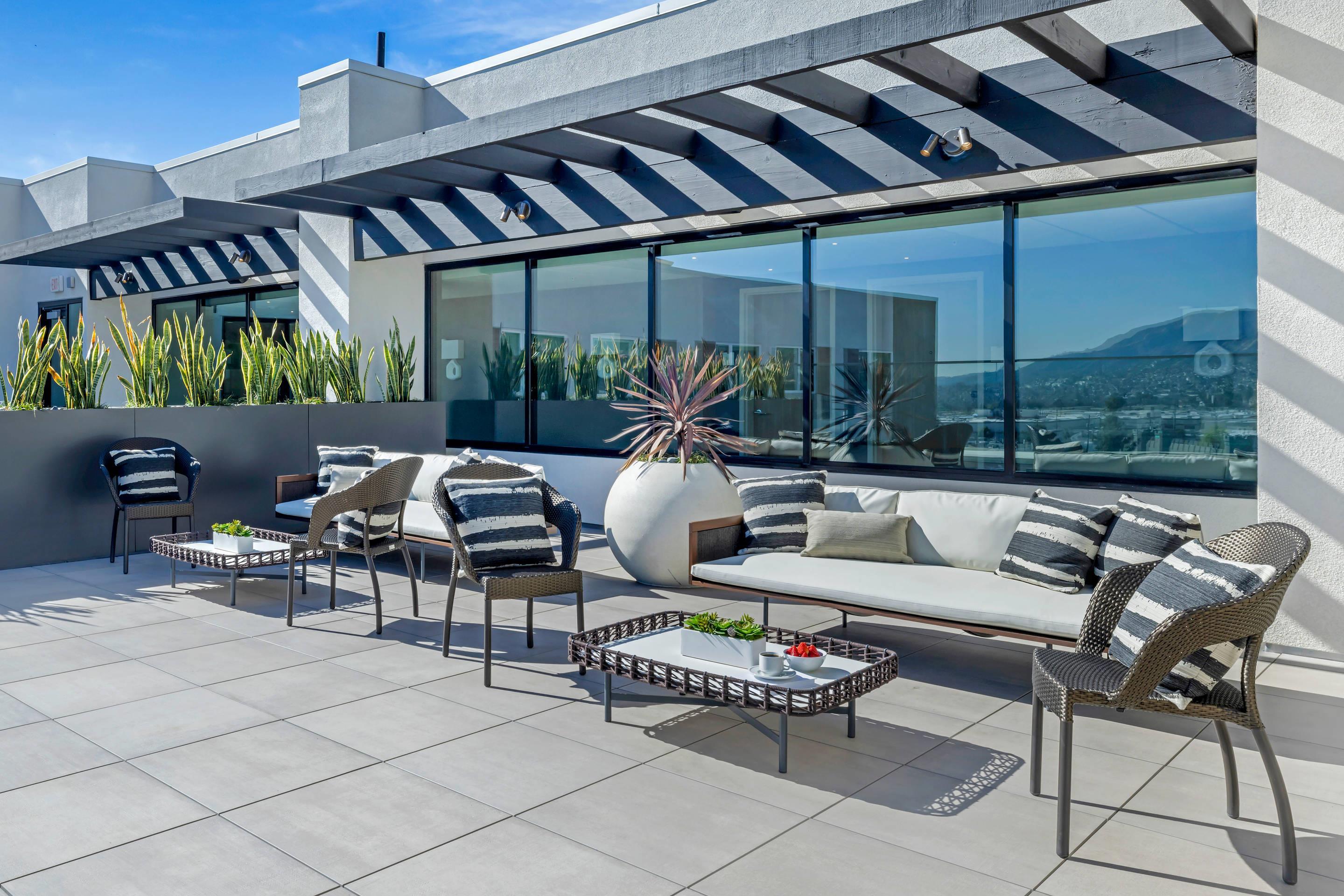 Hotel patio | Cambria Hotel Burbank Airport