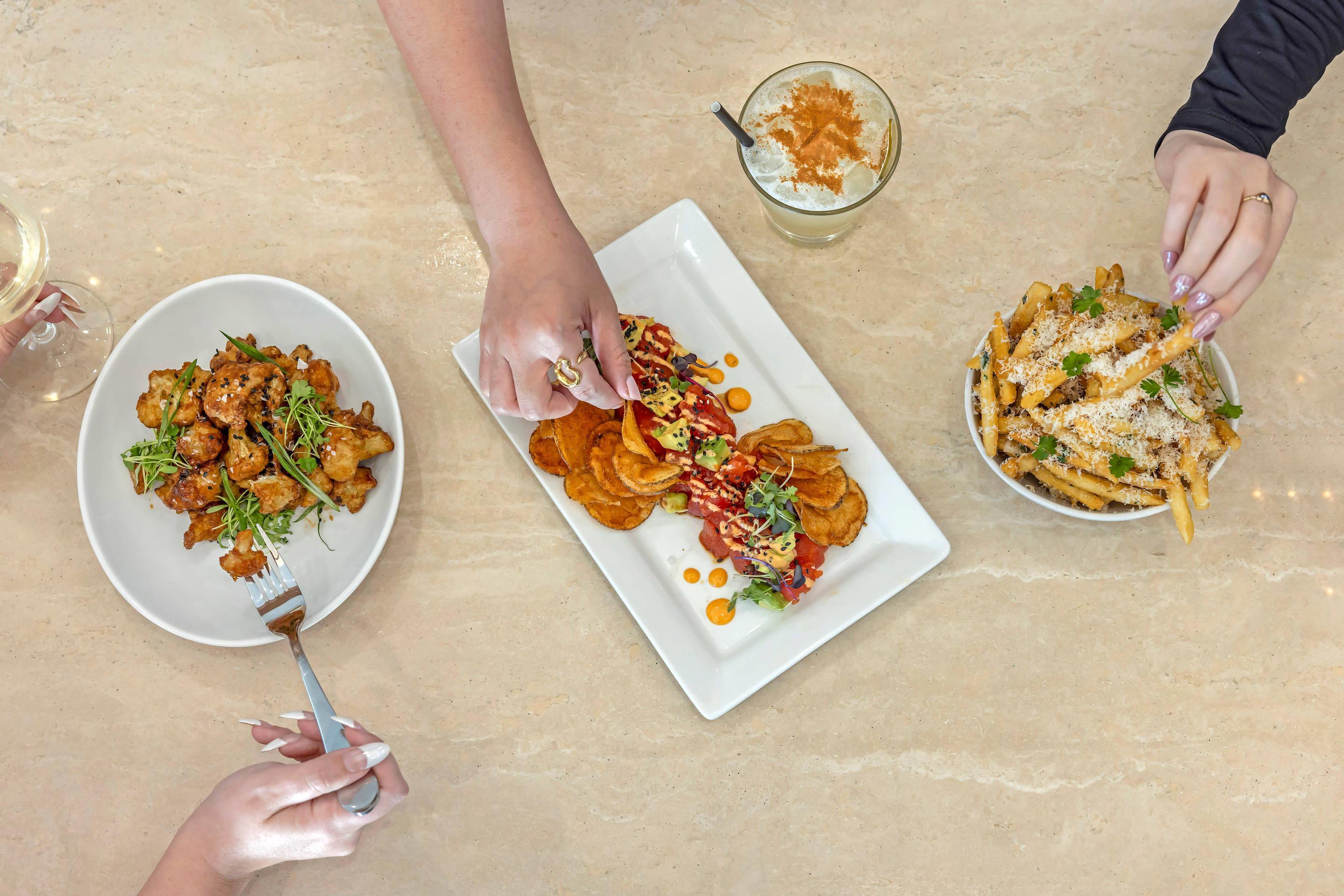 Assorted dinner items | Cambria Hotel Burbank Airport