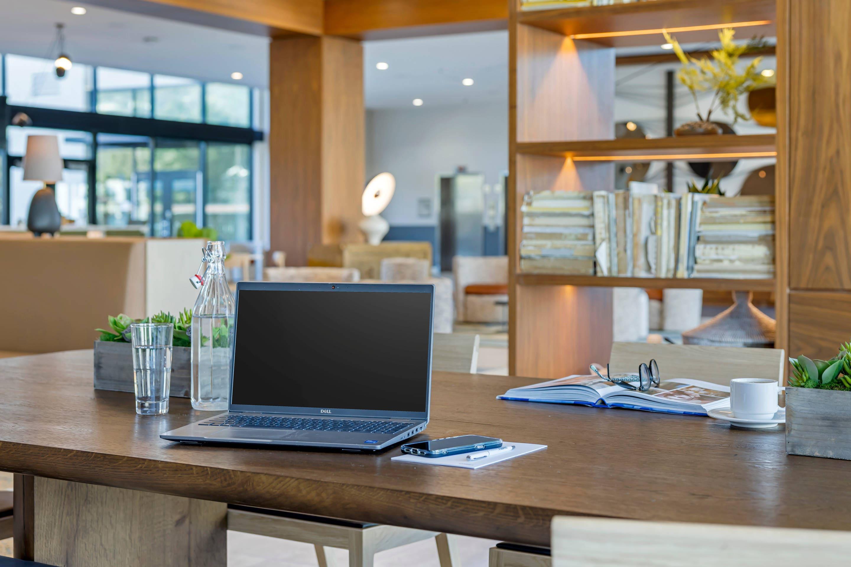 Enjoy breakfast in this seating area | Cambria Hotel Burbank Airport