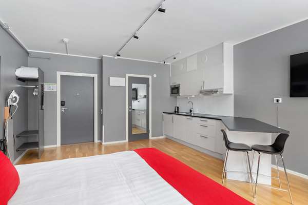 1 Double Bed, Non-Smoking, Studio, Sofabed, Smart Tv, Kitchenette, Wi-Fi, Full Breakfast
