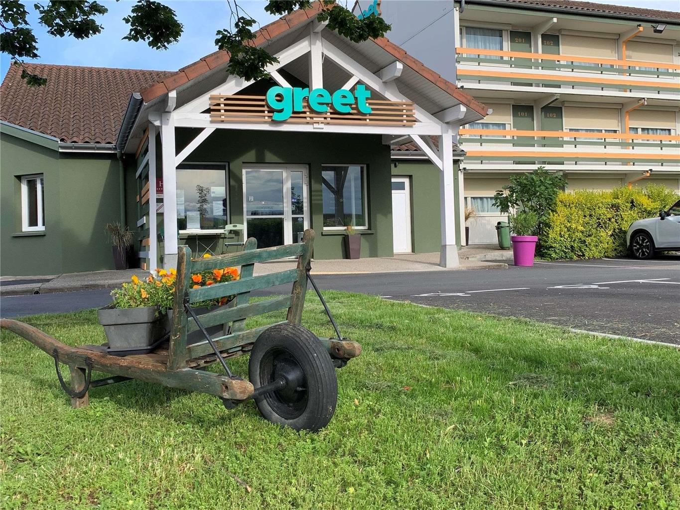 greet Hotel Belleville en Beaujolais