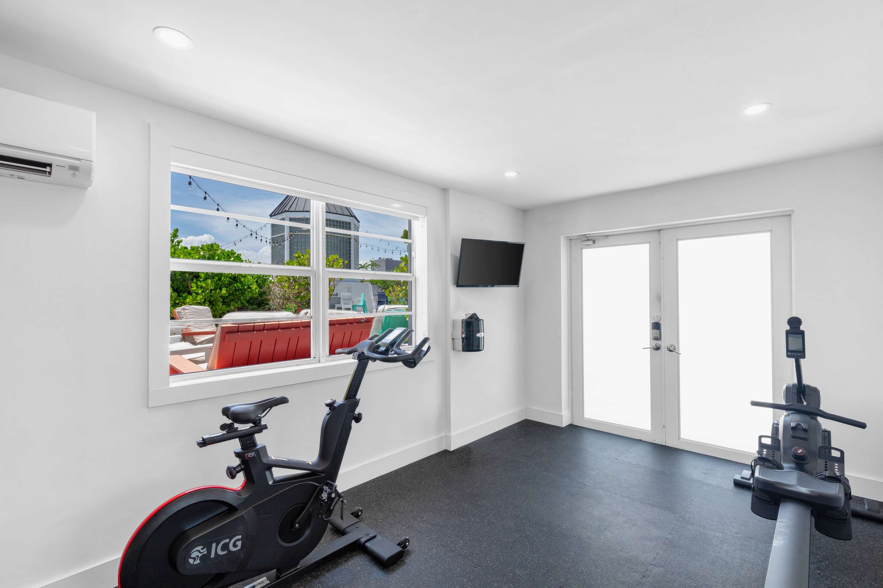 Health club fitness center gym
