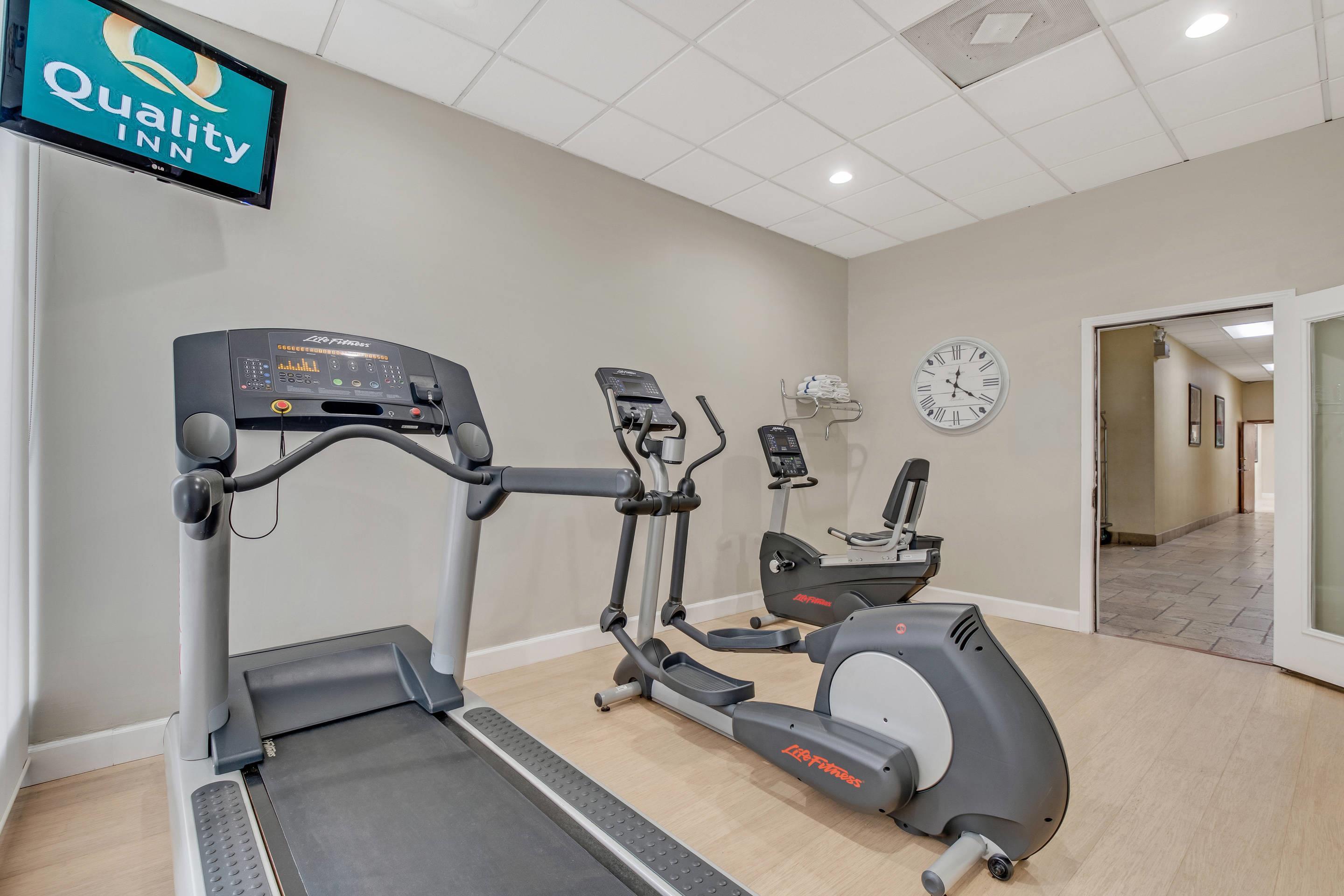Fitness center | Quality Inn