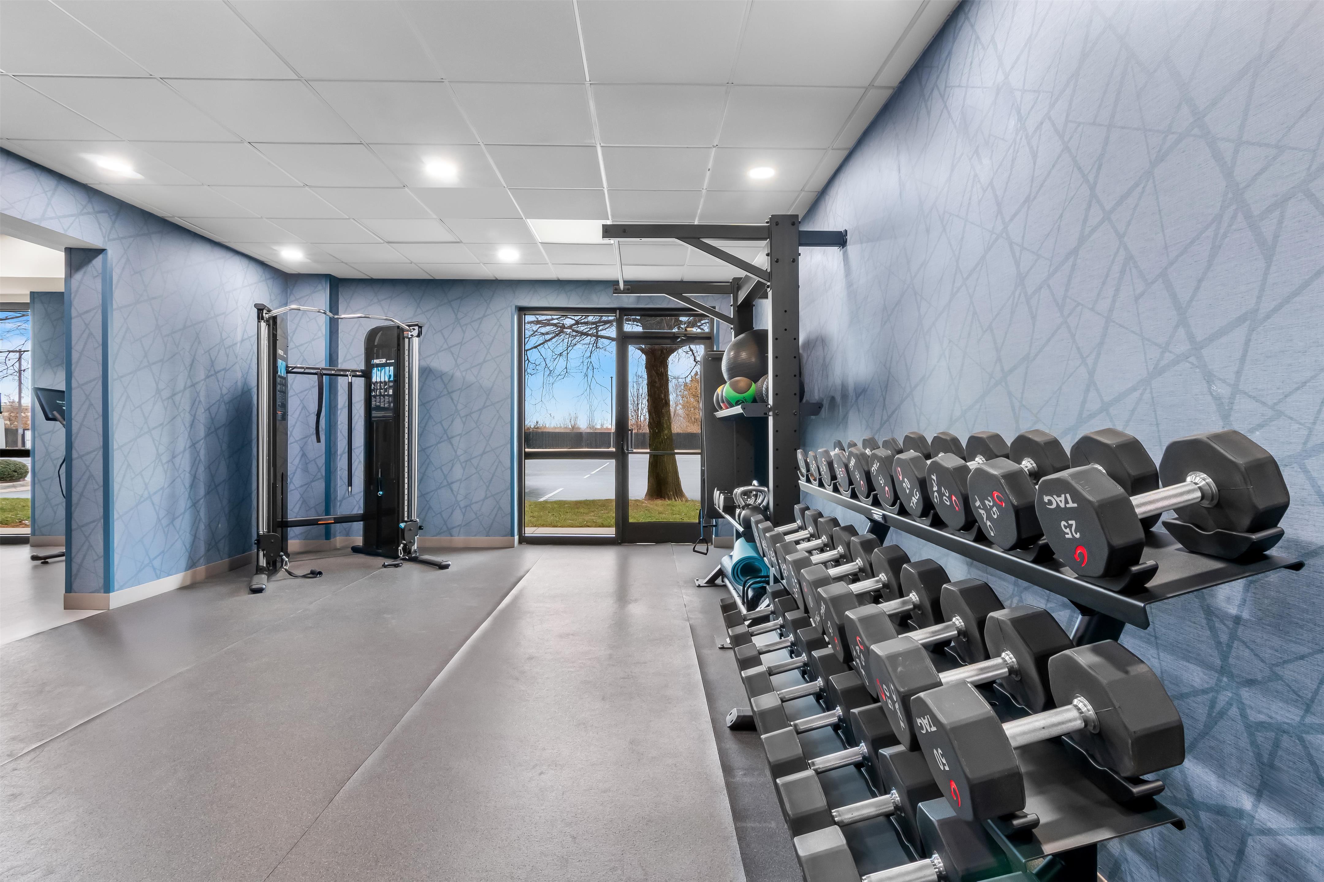 Health club fitness center gym