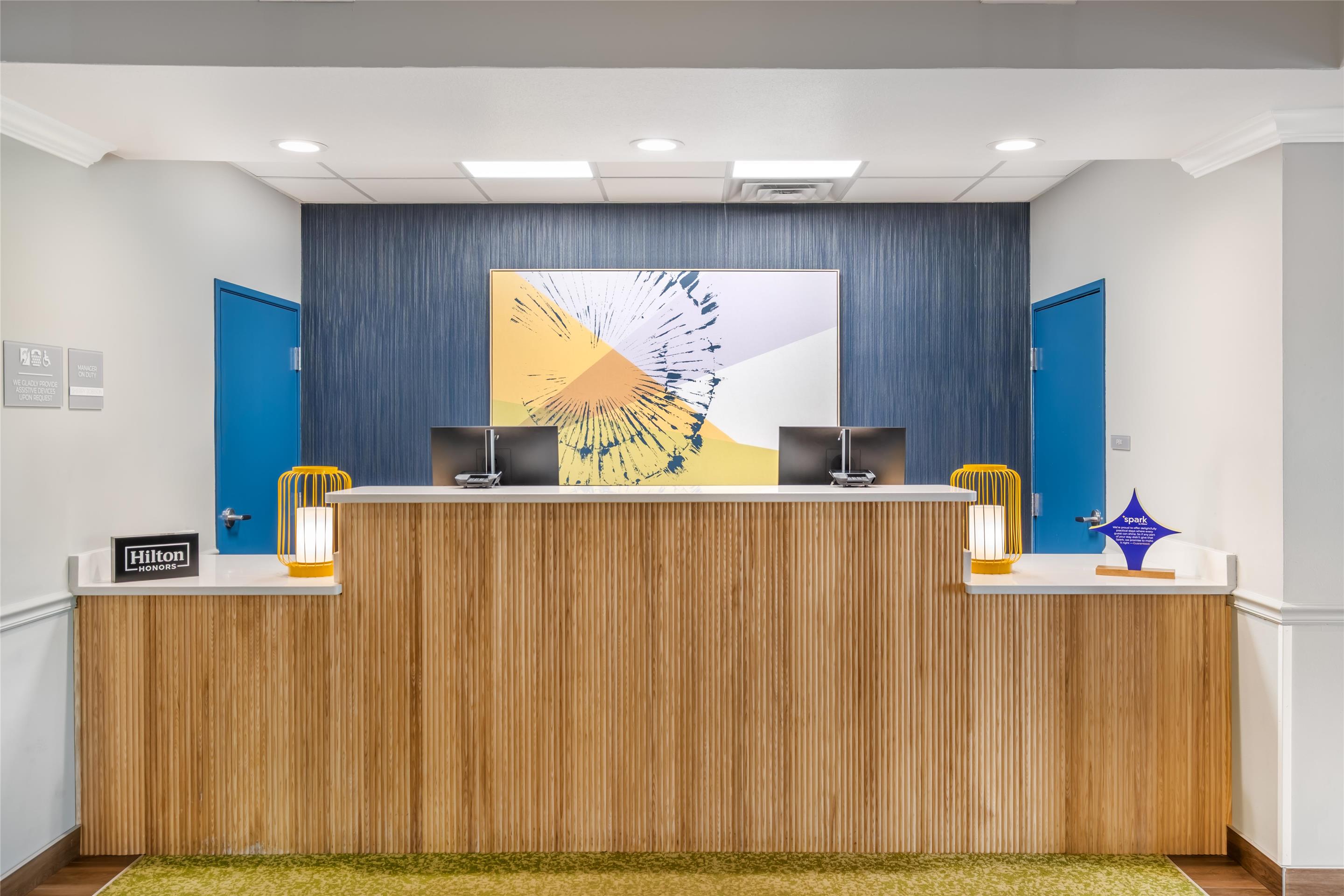 Reception | Spark by Hilton Shepherdsville Louisville South