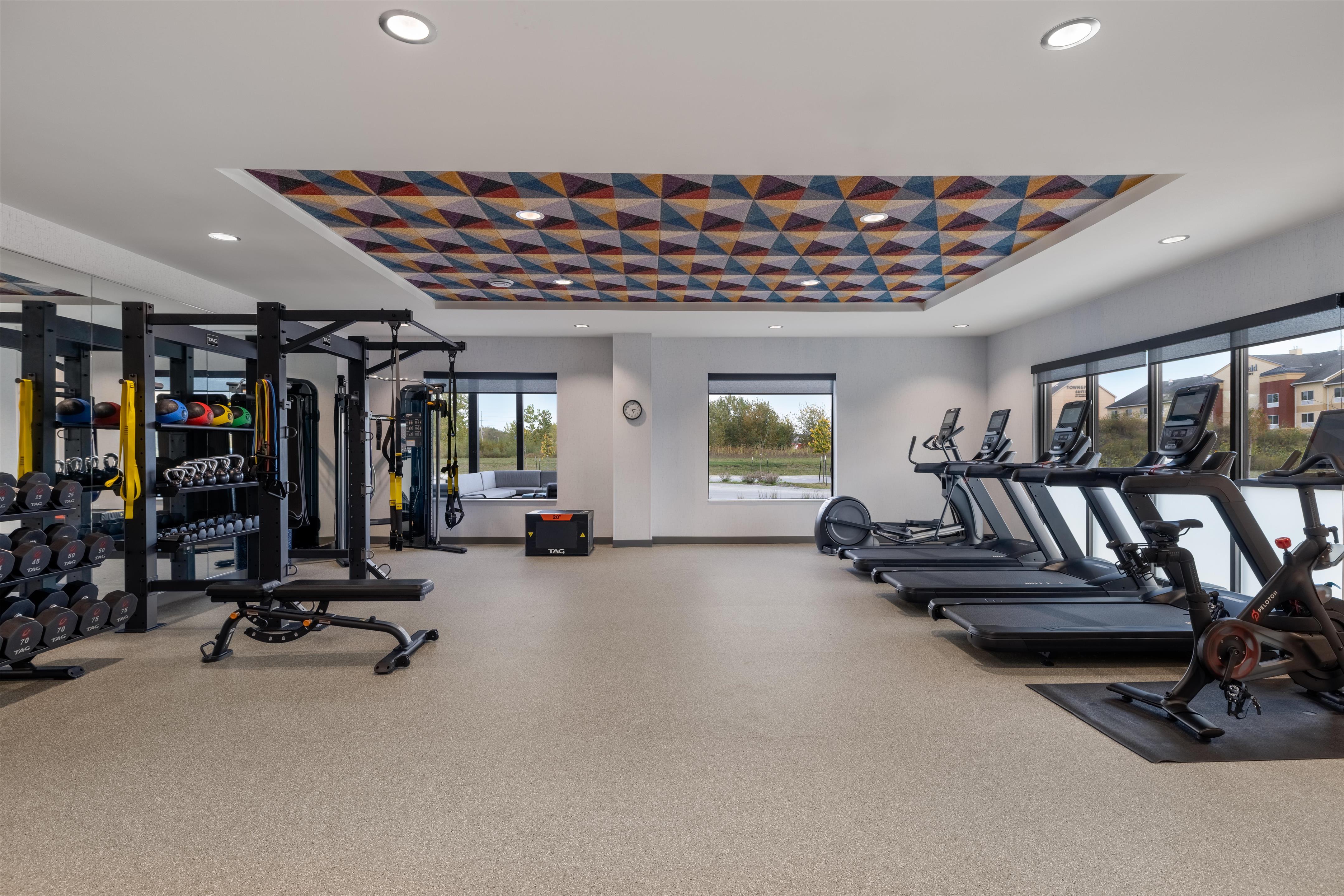 Health club fitness center gym