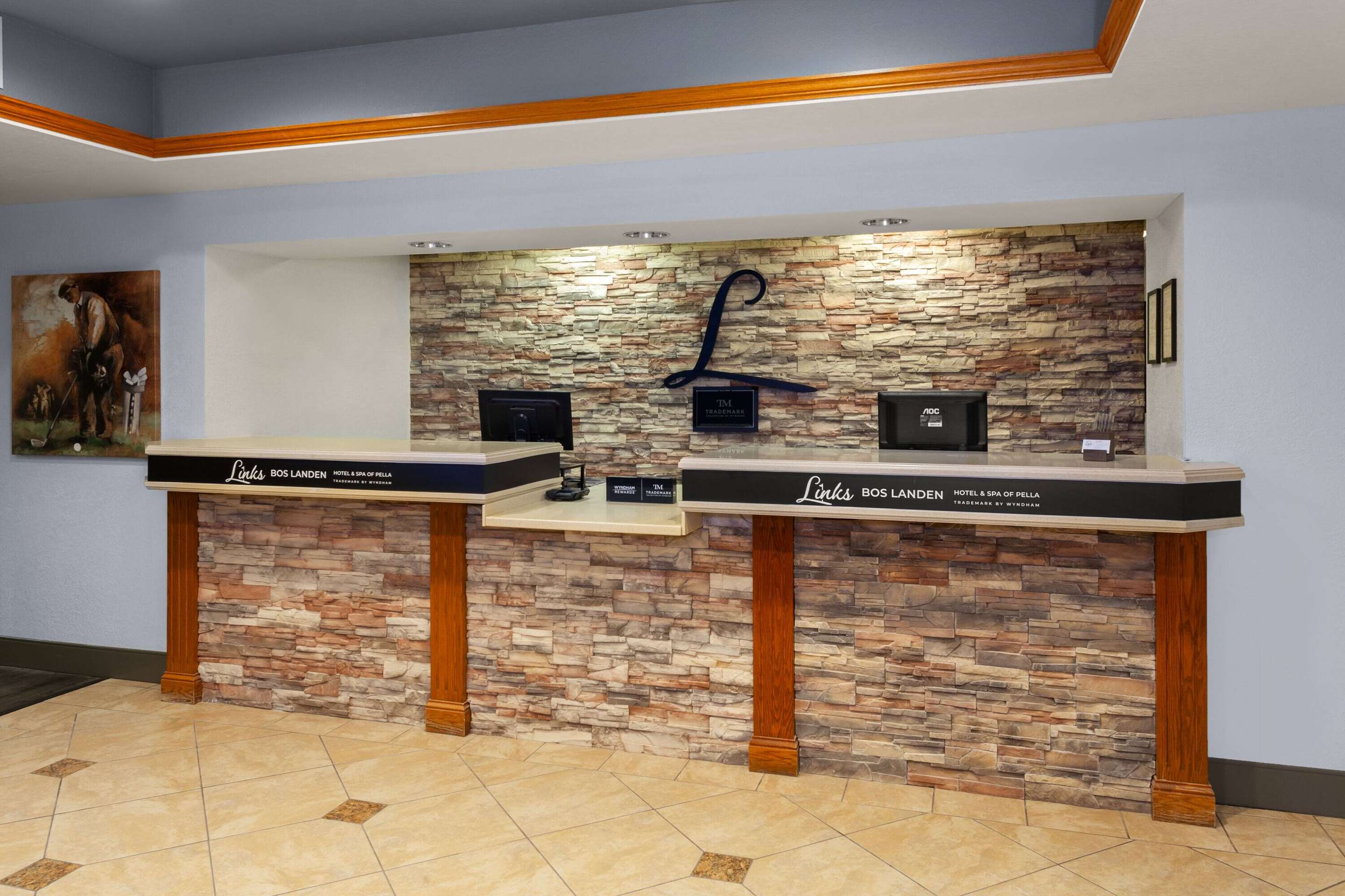 Reception | Links Bos Landen Hotel & Spa of Pella, Trademark by Wyndham