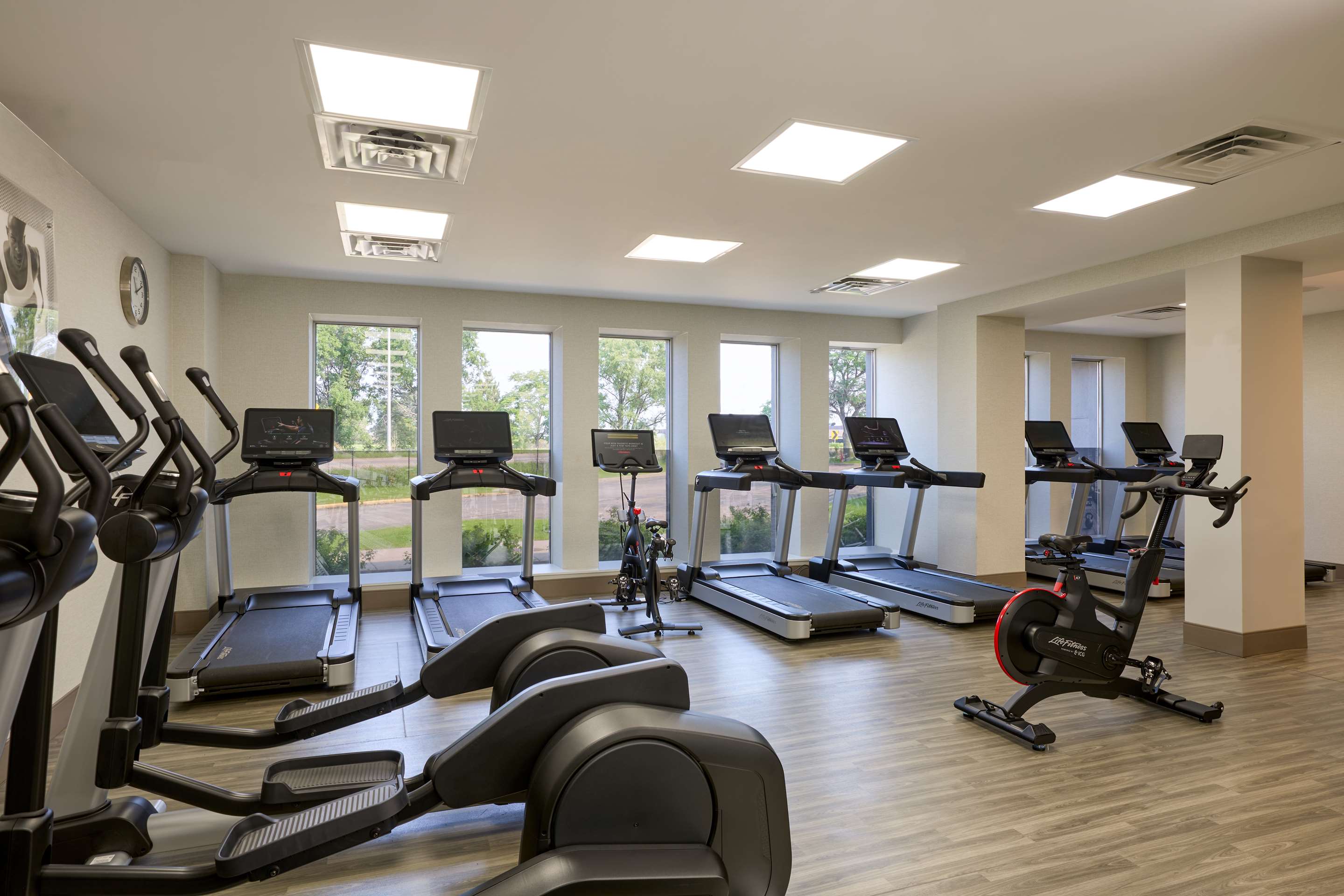 Health club fitness center gym | DoubleTree by Hilton Minneapolis Airport, MN