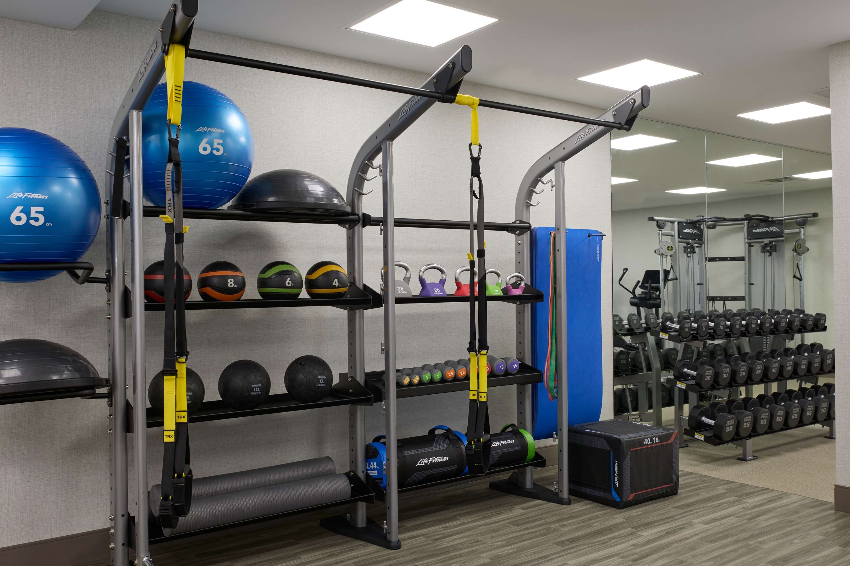 Health club fitness center gym | DoubleTree by Hilton Minneapolis Airport, MN
